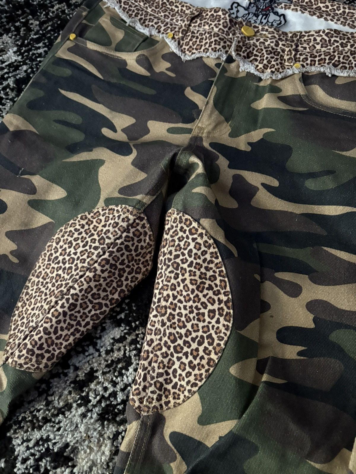 Other Wrst IG brand pants camoflauge with cheetaprint Size US 32 / EU 48 - 3 Thumbnail