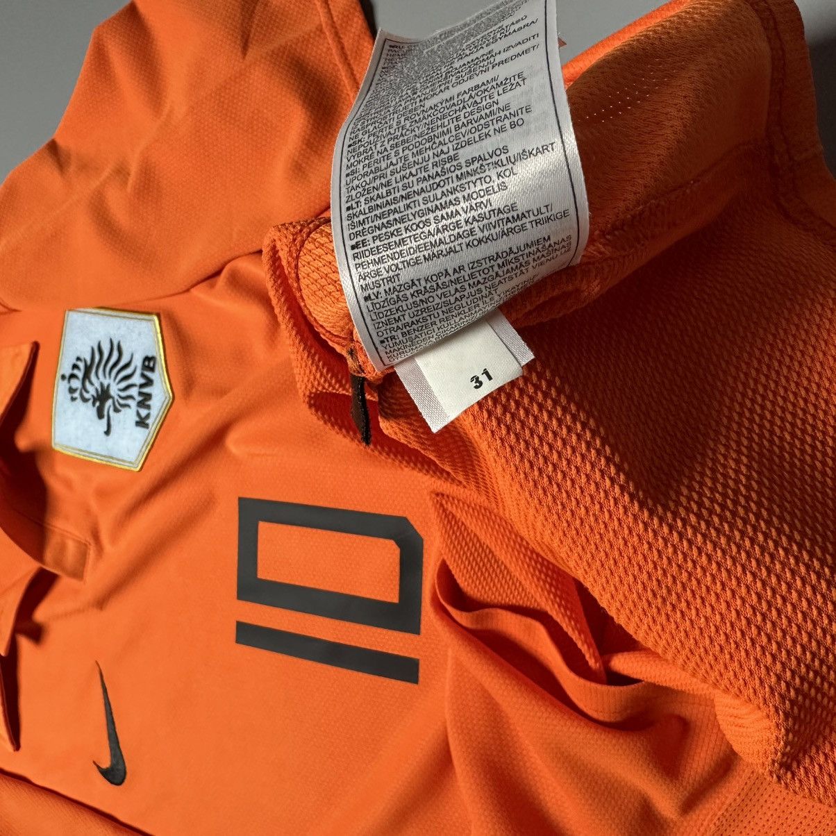 Nike NETHERLANDS NIKE 2006 WORLD CUP JERSEY #10 VAN DER VAART Size US S / EU 44-46 / 1 - 13 Thumbnail