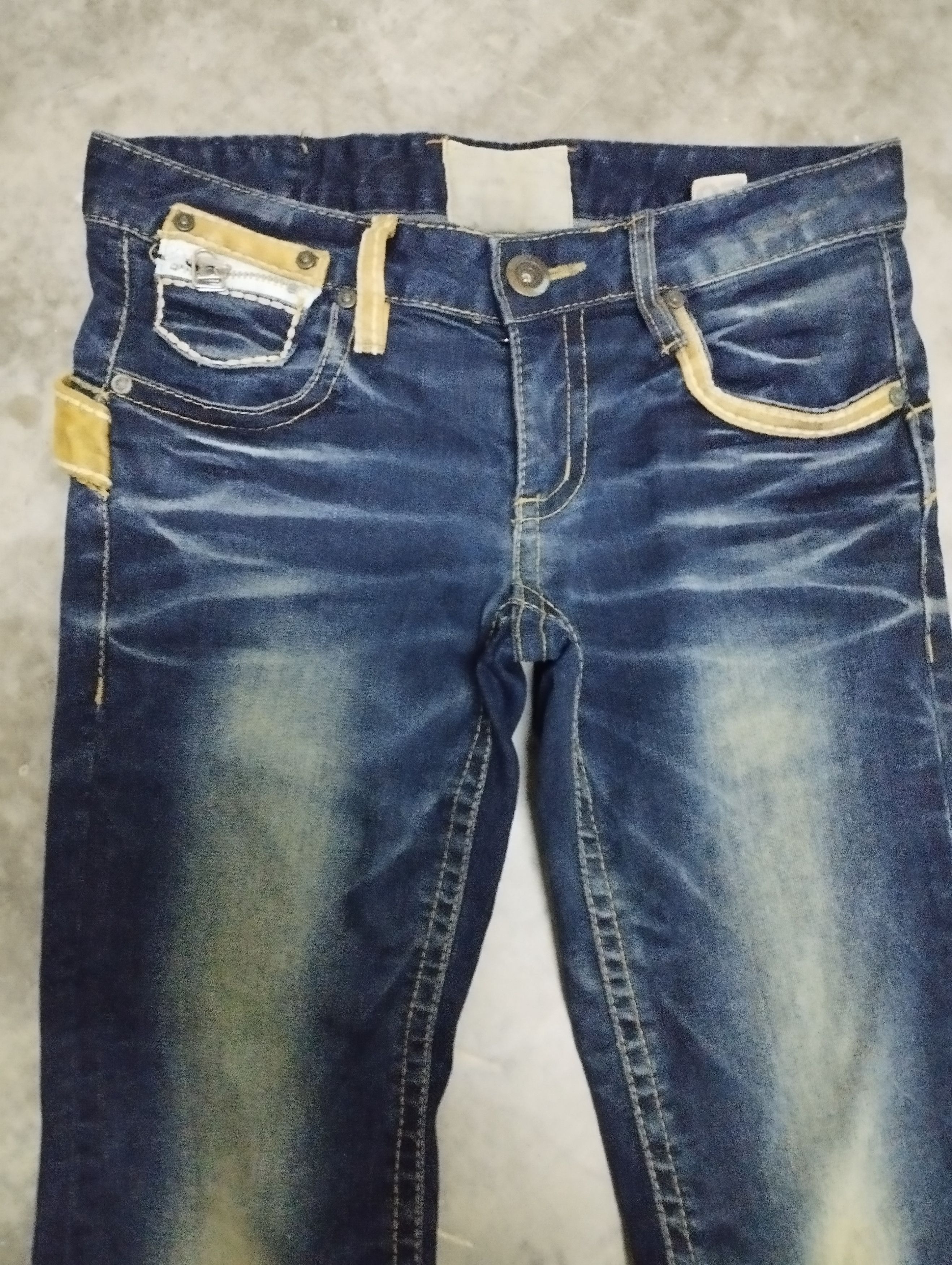 Tornado Mart Flare Jeans Lolita Mud Rusty Claws Stretch Bootcut Jeans Size US 28 / EU 44 - 3 Thumbnail