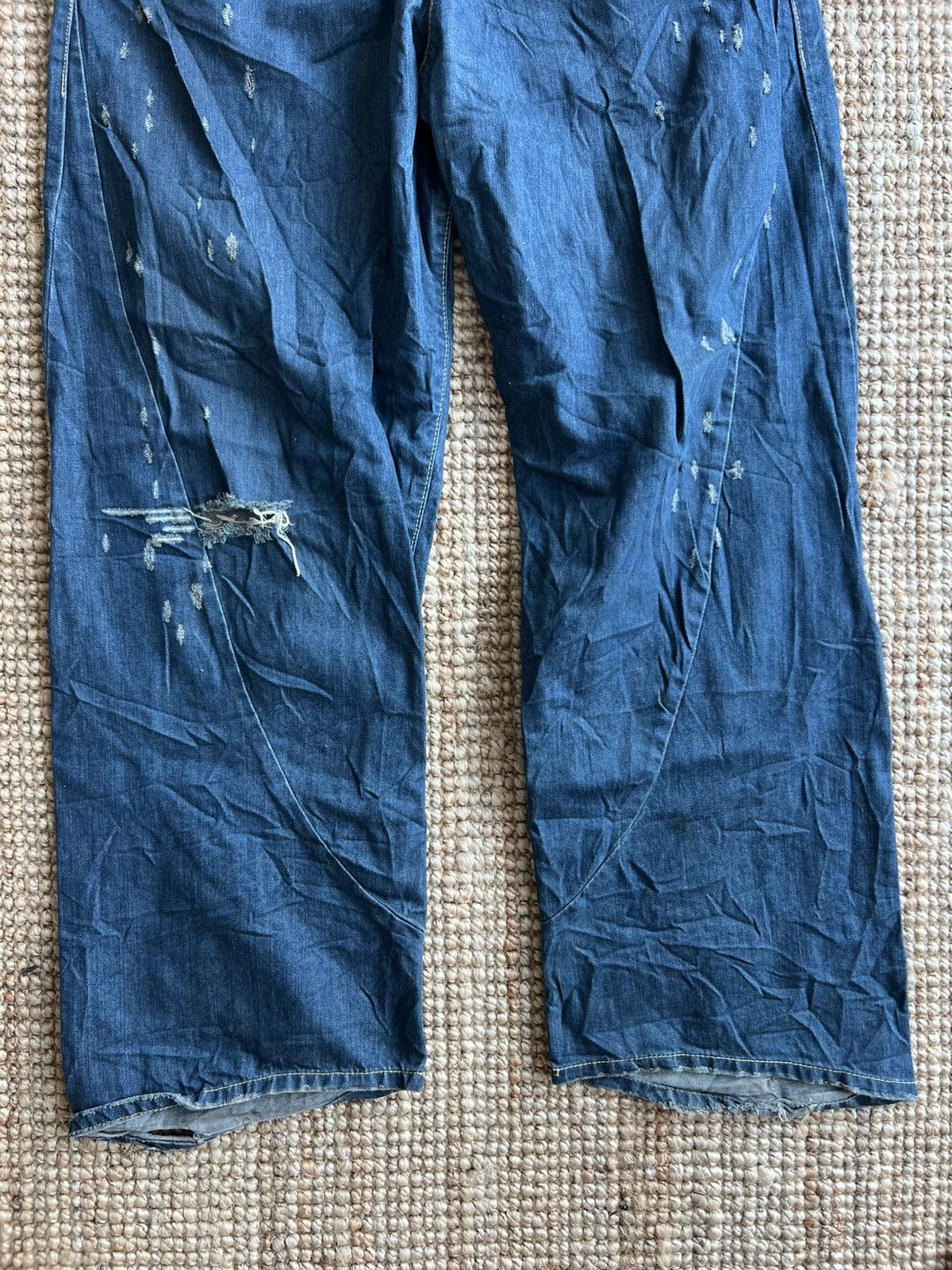 Levi's Levis Engineered Twisted Jeans Tag W34 Actual 35x28.5 Size US 34 / EU 50 - 3 Thumbnail