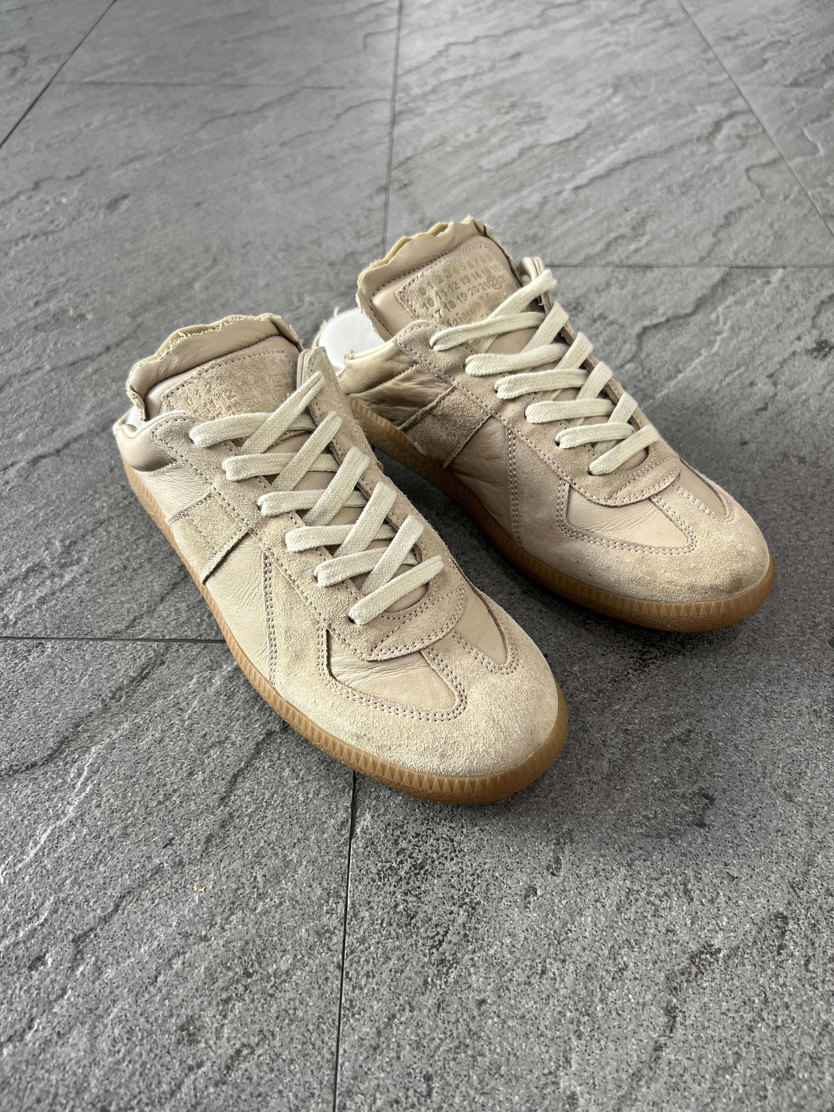 Maison Margiela Maison Margiela GAT Replica Mules Low EU38 Suede Leather Size US 8 / IT 38 - 2 Thumbnail