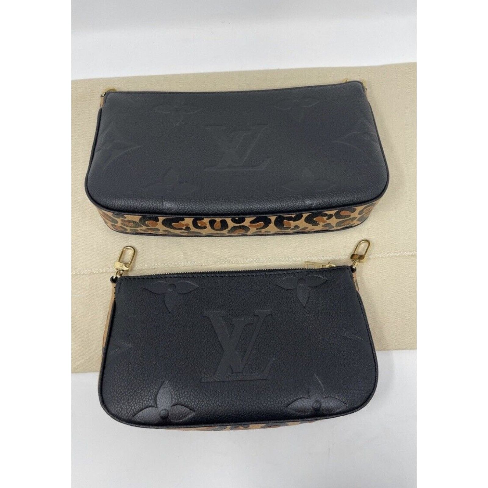 Louis Vuitton Louis Vuitton Wild At Heart Multi Pochette Accessoires Black Size ONE SIZE - 8 Thumbnail