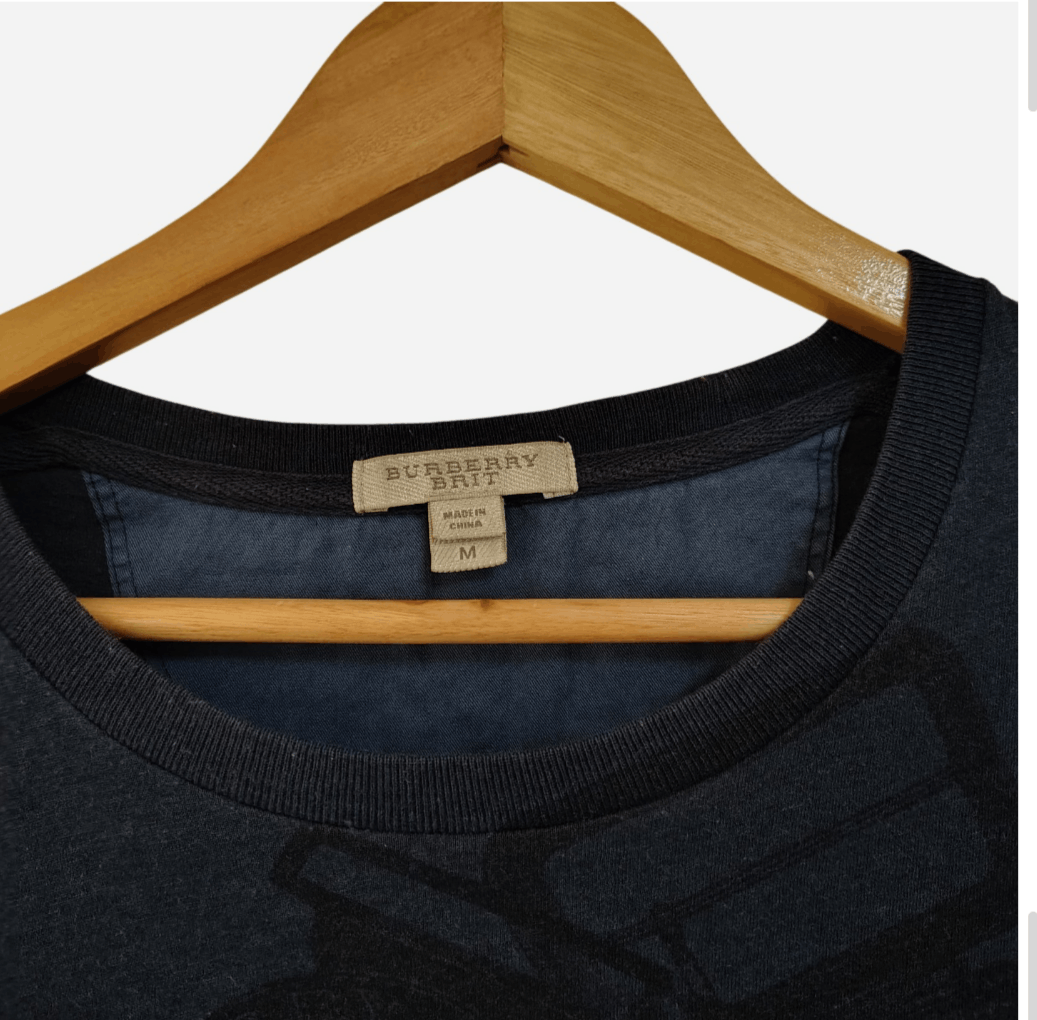 Burberry Burberry Brit Graphic T-shirt Size US M / EU 48-50 / 2 - 2 Thumbnail