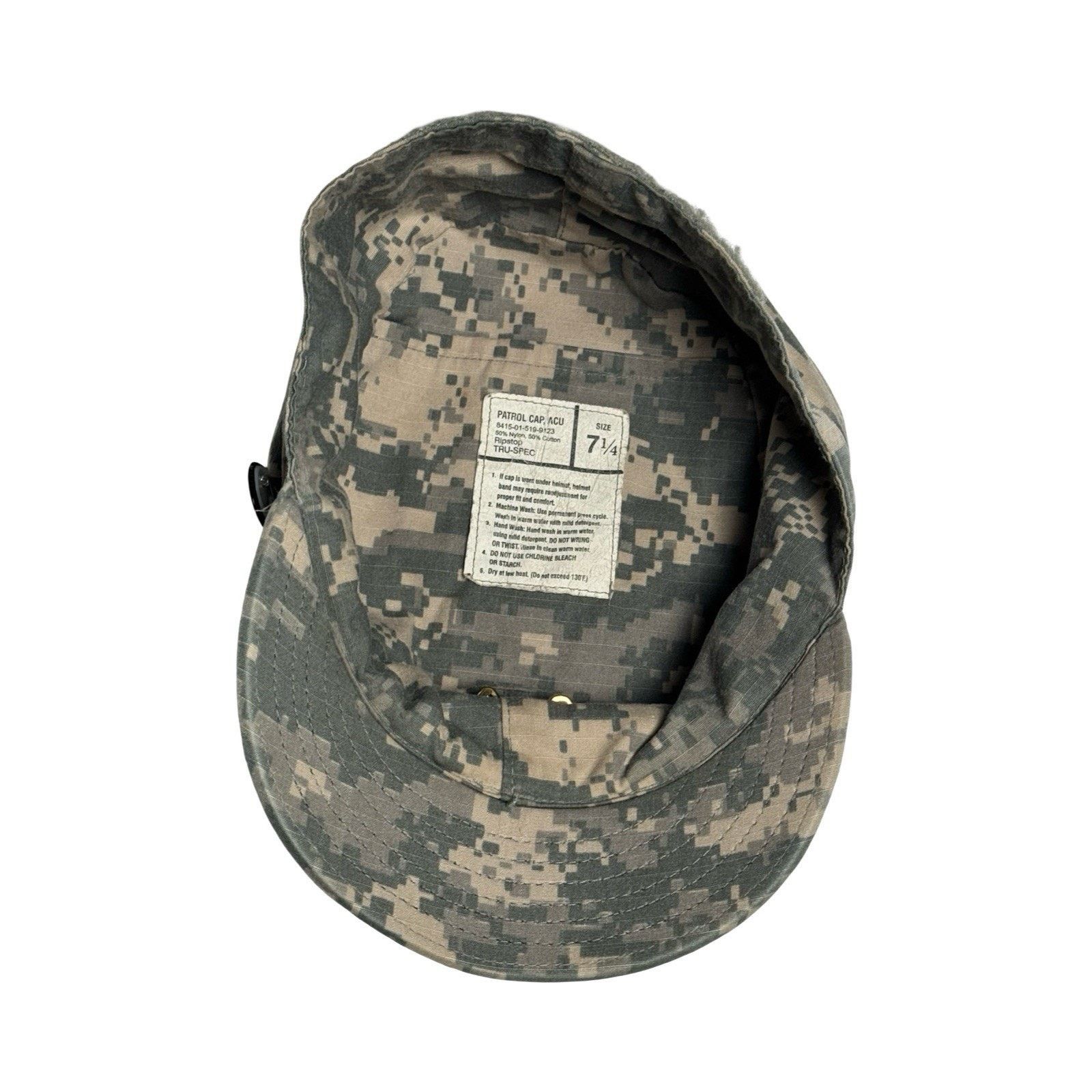 Other Army Digital Camo Patrol Cap Hat Size 7 1/4 Military Camo Size ONE SIZE - 5 Thumbnail