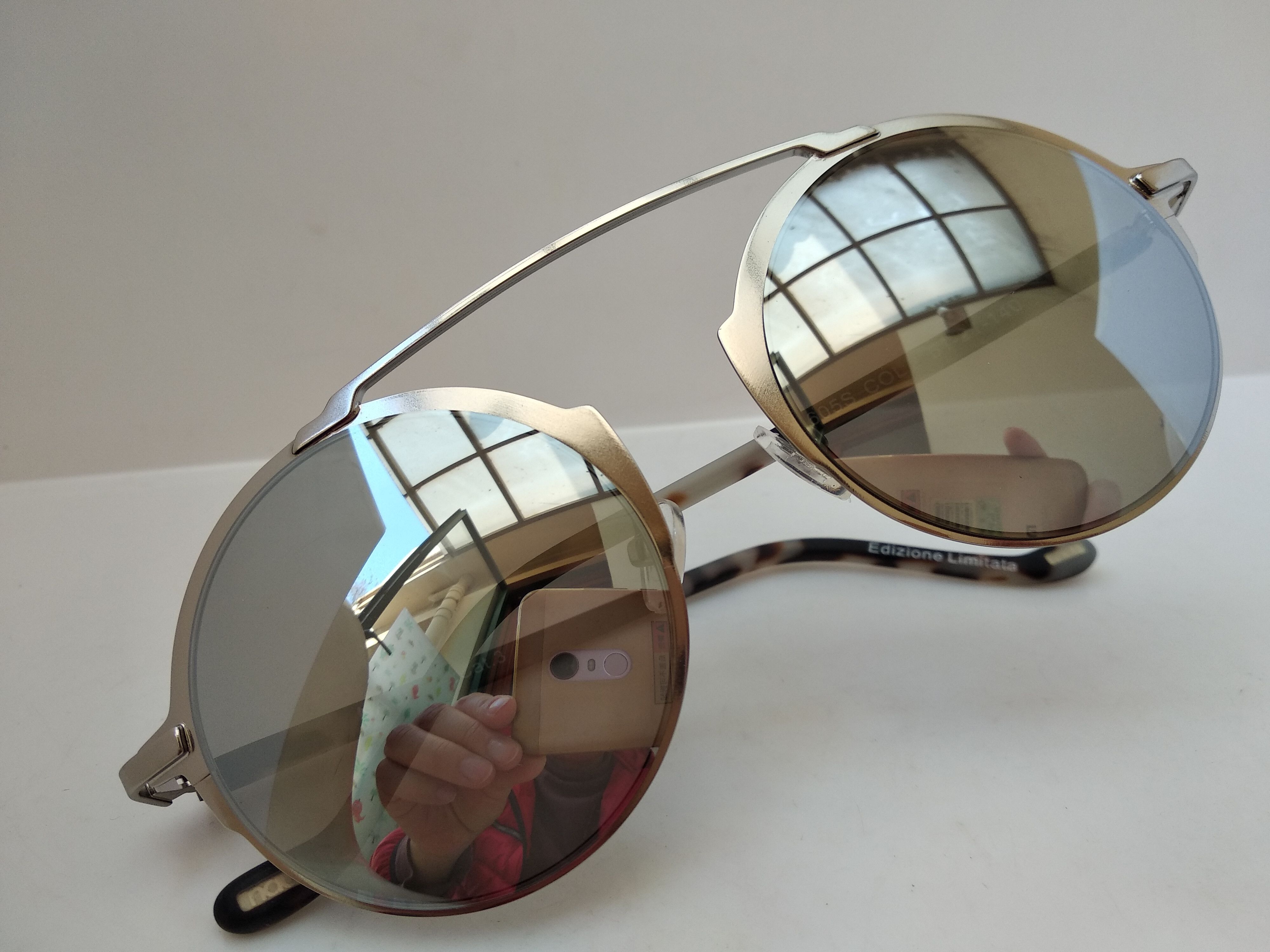 Other NAU！ Silver Round Sunglasses Frame BUDDY HOLLY Size ONE SIZE - 5 Thumbnail