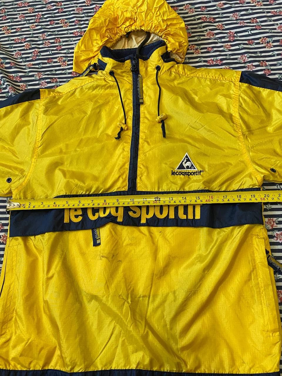 Le Coq Sportif Le Coq Sportif Windbreaker Light Jacket Outwear Size M / US 6-8 / IT 42-44 - 5 Thumbnail