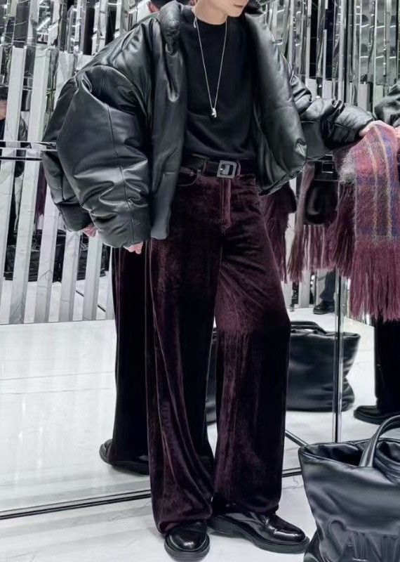 Saint Laurent Paris velvet wide legged pants size30 Size US 30 / EU 46 - 1 Thumbnail