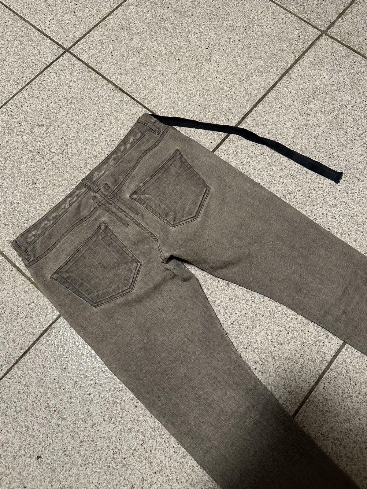 Rick Owens Drkshdw Rick Owens SS10 “Release” Egg Wash Detroit Cut Denim Size US 28 / EU 44 - 5 Thumbnail