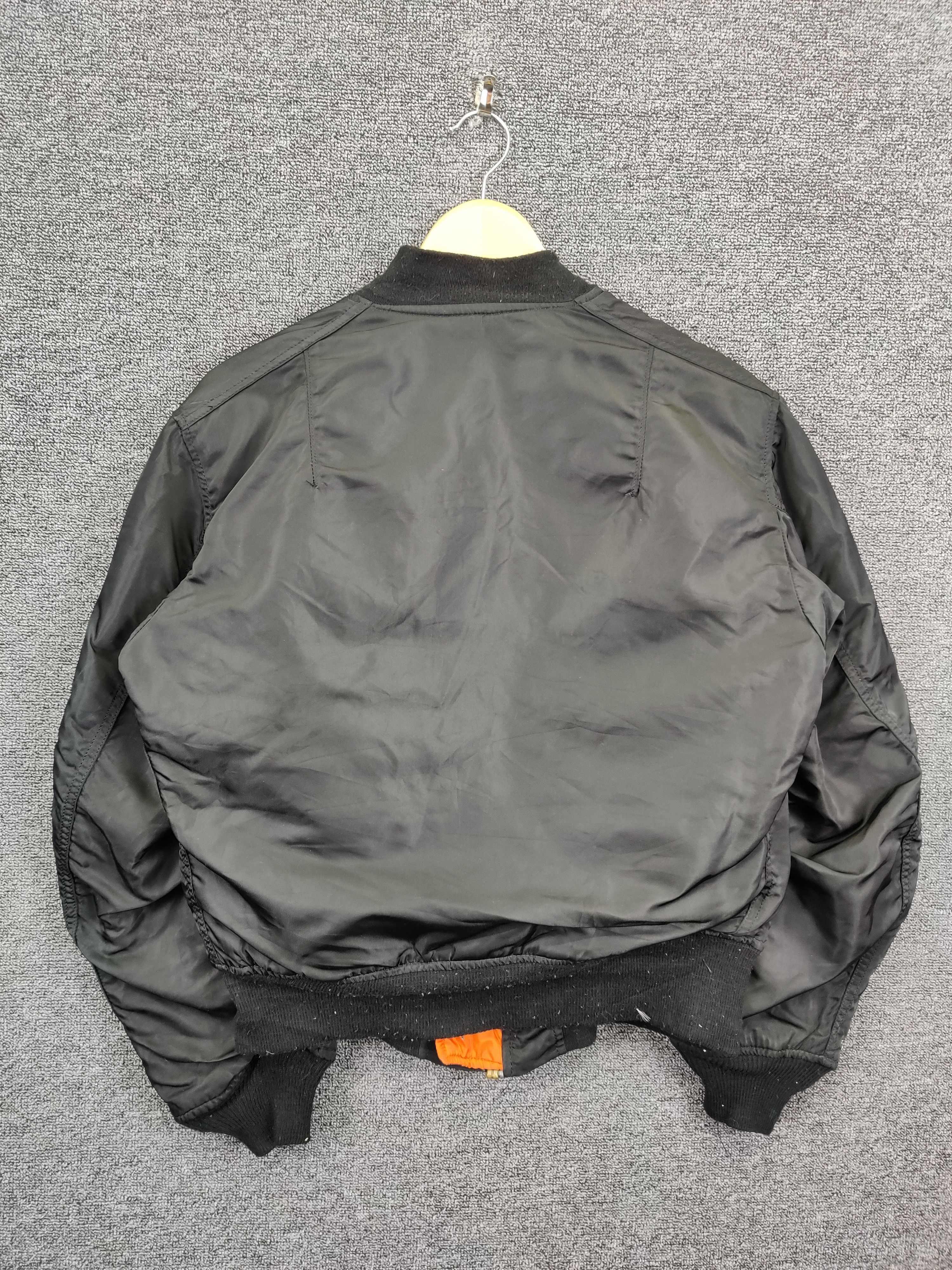 Alpha Industries Vintage Alpha Industries MA-1 Flight Bomber Jacket Size US M / EU 48-50 / 2 - 6 Thumbnail