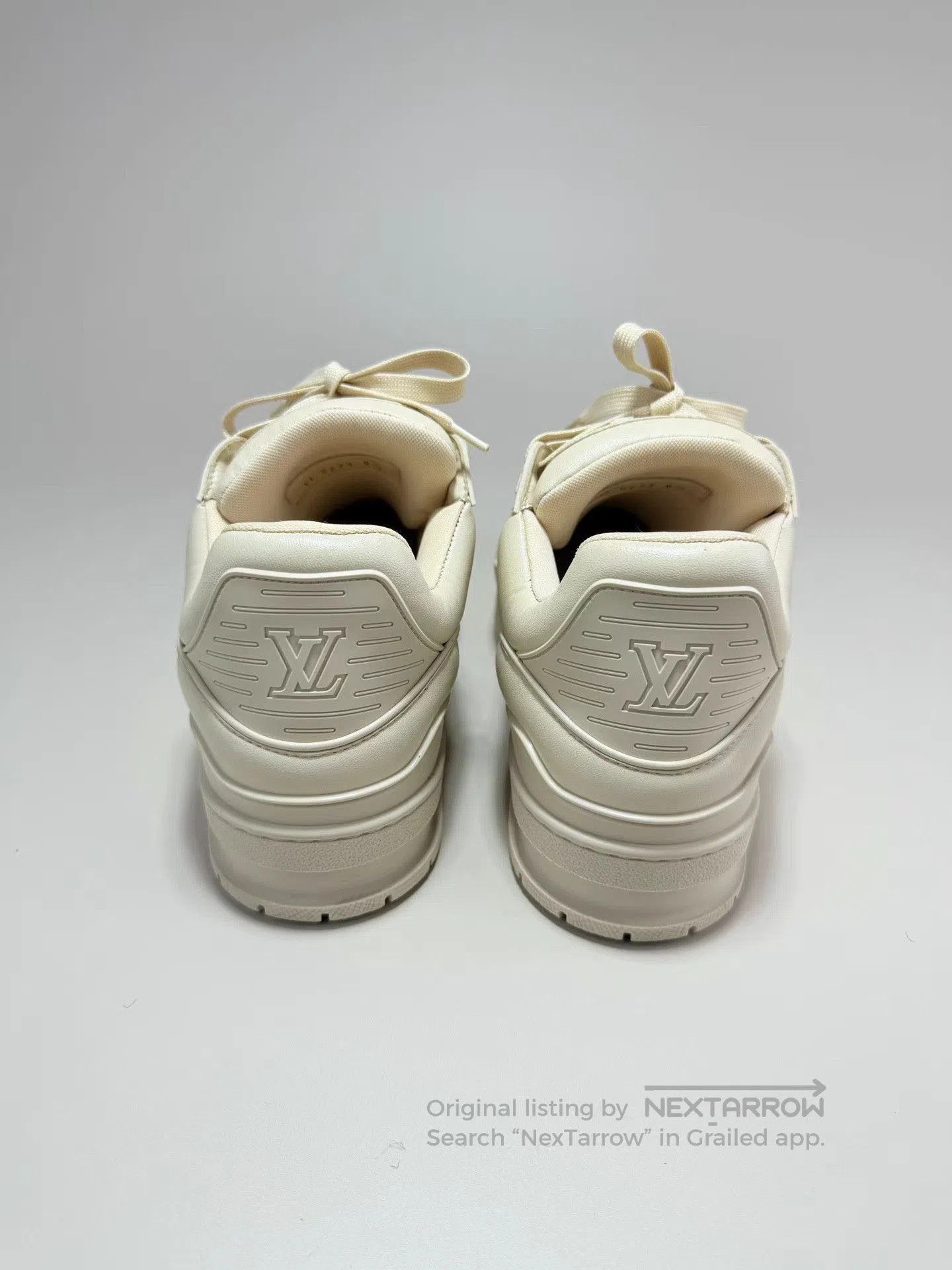 Louis Vuitton White Low. Size US 10 / EU 43 - 3 Thumbnail