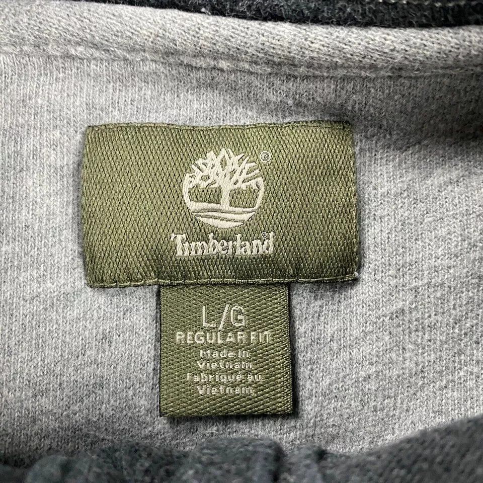 Timberland Timberland Polo Shirt Men's Large Gray Long Sleeve Cotton L Size US L / EU 52-54 / 3 - 3 Thumbnail