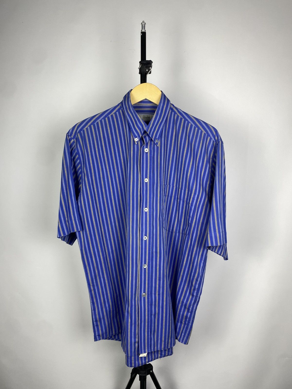 BMW × Vintage Vintage 90s BMW racing F1 Uniform Short sleeve shirt Size US L / EU 52-54 / 3 - 1 Thumbnail