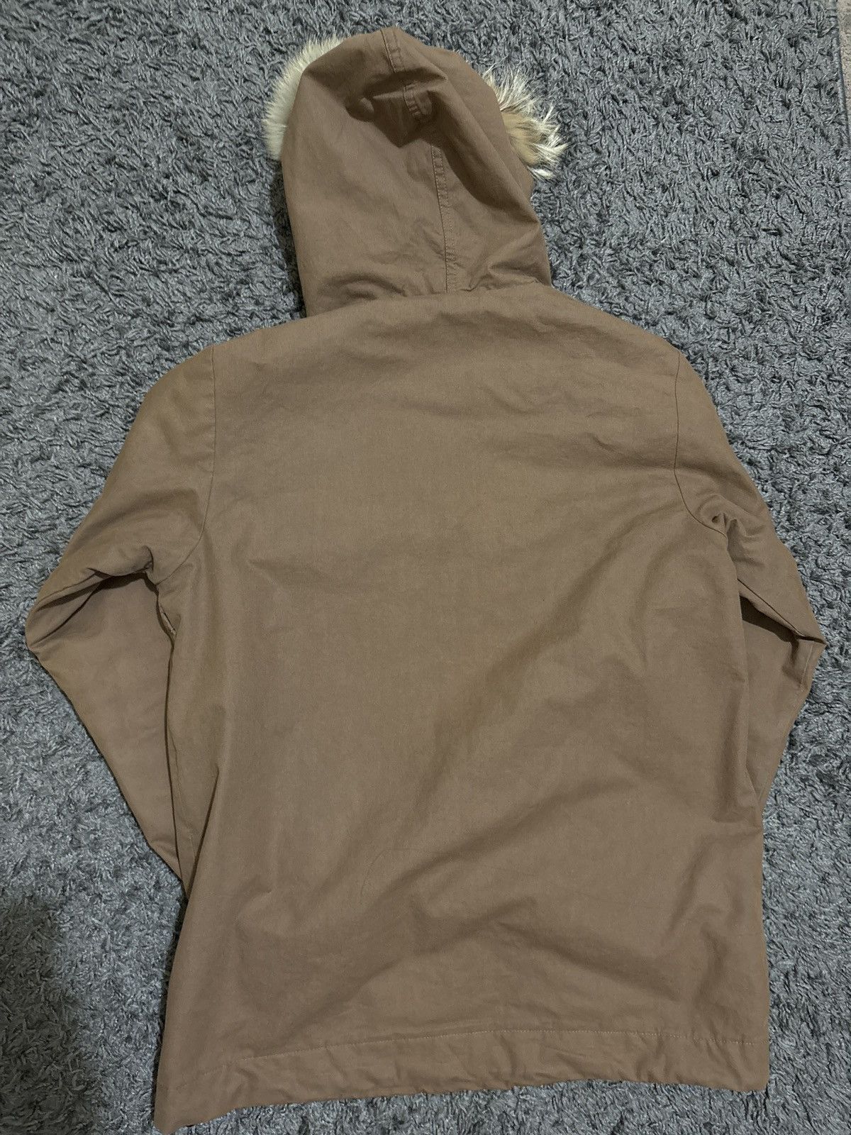 A.P.C. Brown A.P.C Fur Hooded Jacket Size US M / EU 48-50 / 2 - 6 Thumbnail