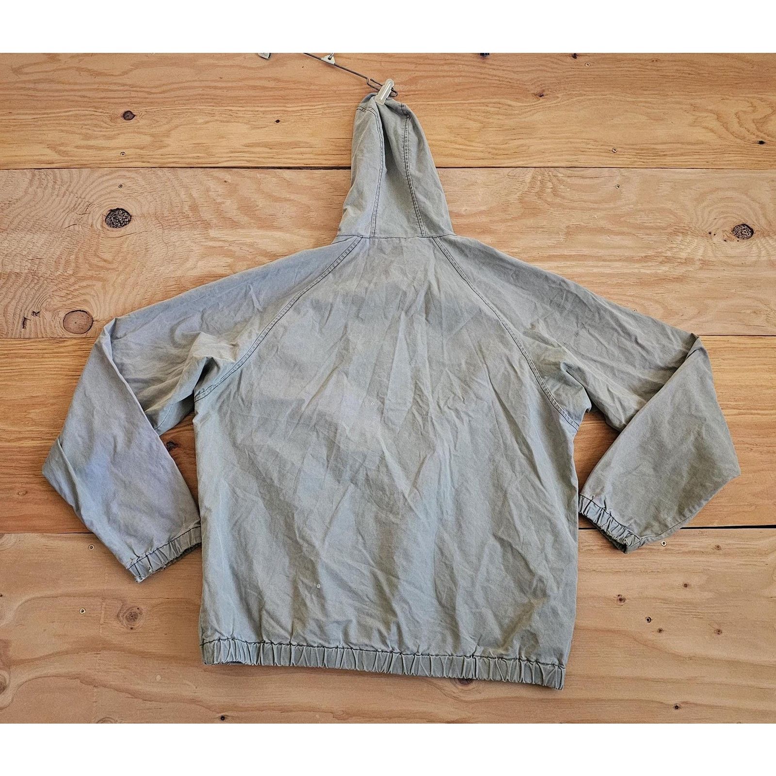 Columbia Columbia Hooded Windbreaker Jacket Khaki Green Sz L 1990s Size US L / EU 52-54 / 3 - 2 Thumbnail