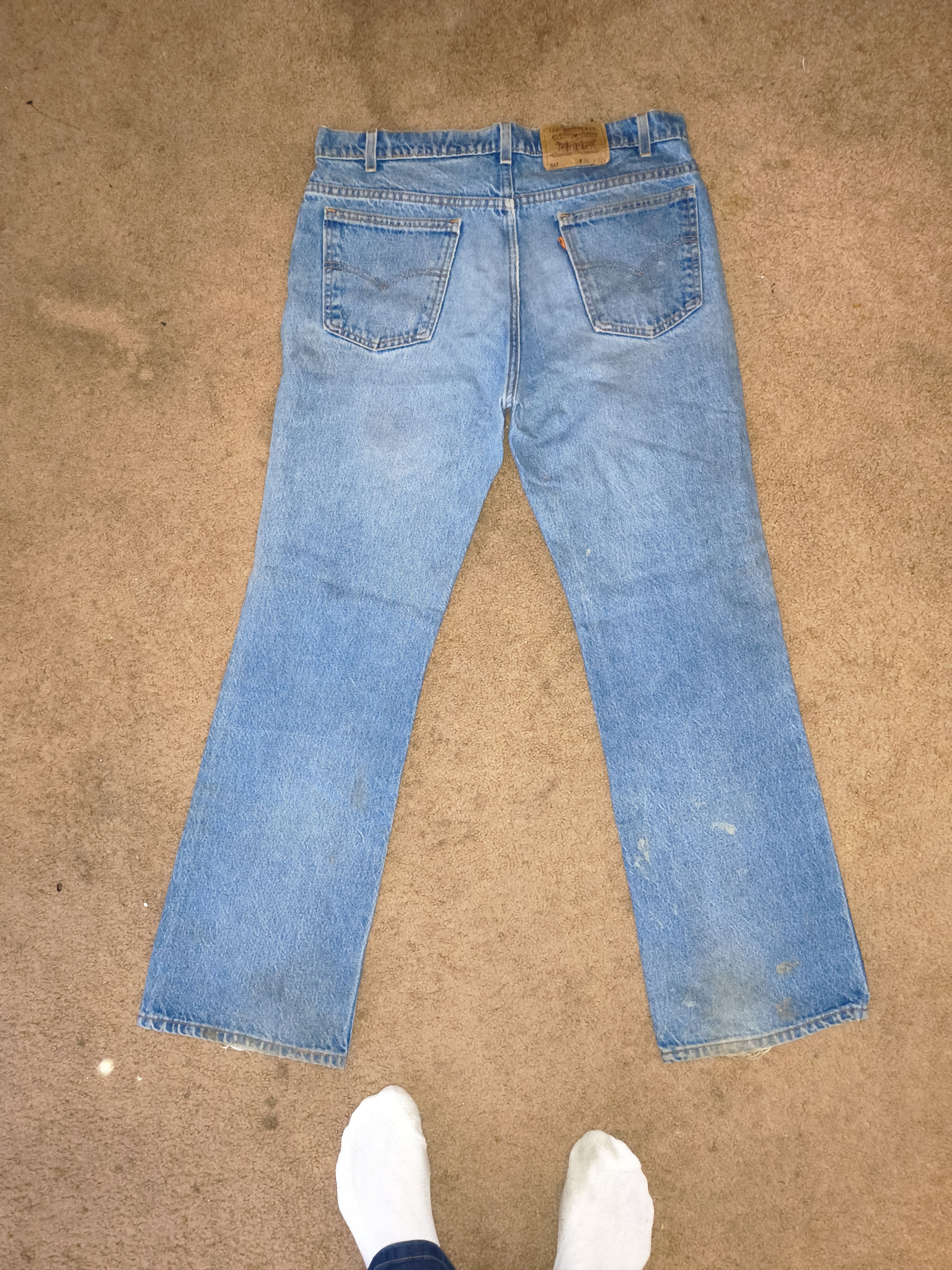 Levi's Vintage Levi's 517 orange tab size 36x32 very rare Size US 36 / EU 52 - 5 Thumbnail