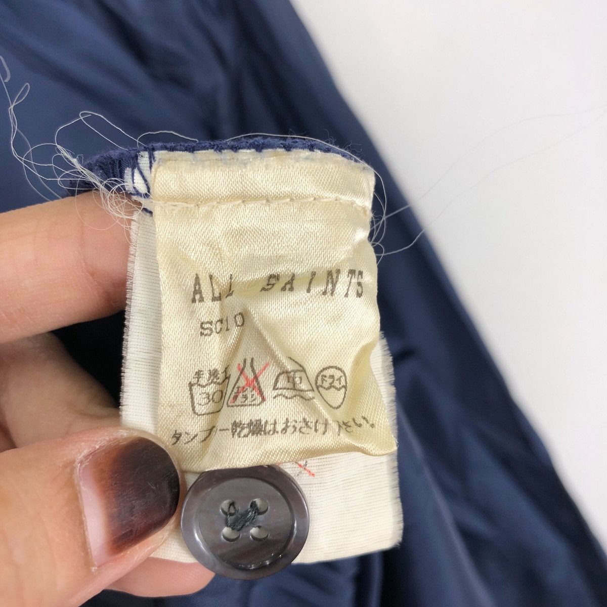 Allsaints Luxury Designer ALLSAINTS PORTUGAL Light Windbreaker Jacket Size US M / EU 48-50 / 2 - 5 Thumbnail