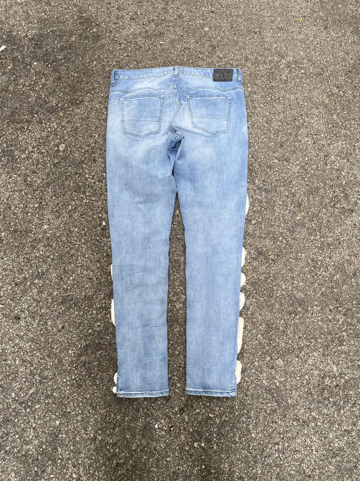Jean Pascun Stacked Skinny Jeans Active Stretch Denim Size US 32 / EU 48 - 9 Thumbnail