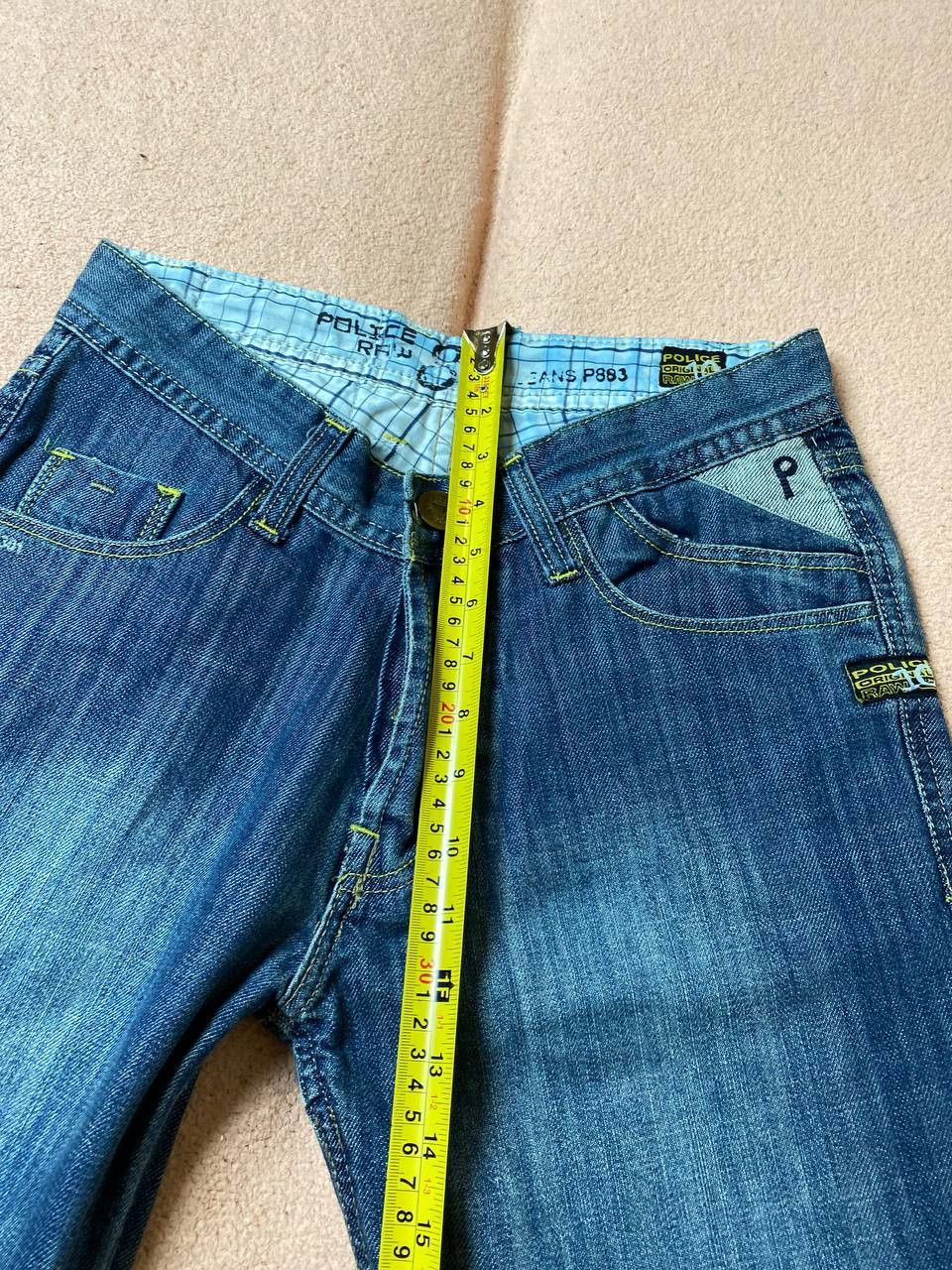 Vintage Vintage Y2K distressed Flare denim pants Size US 28 / EU 44 - 12 Thumbnail