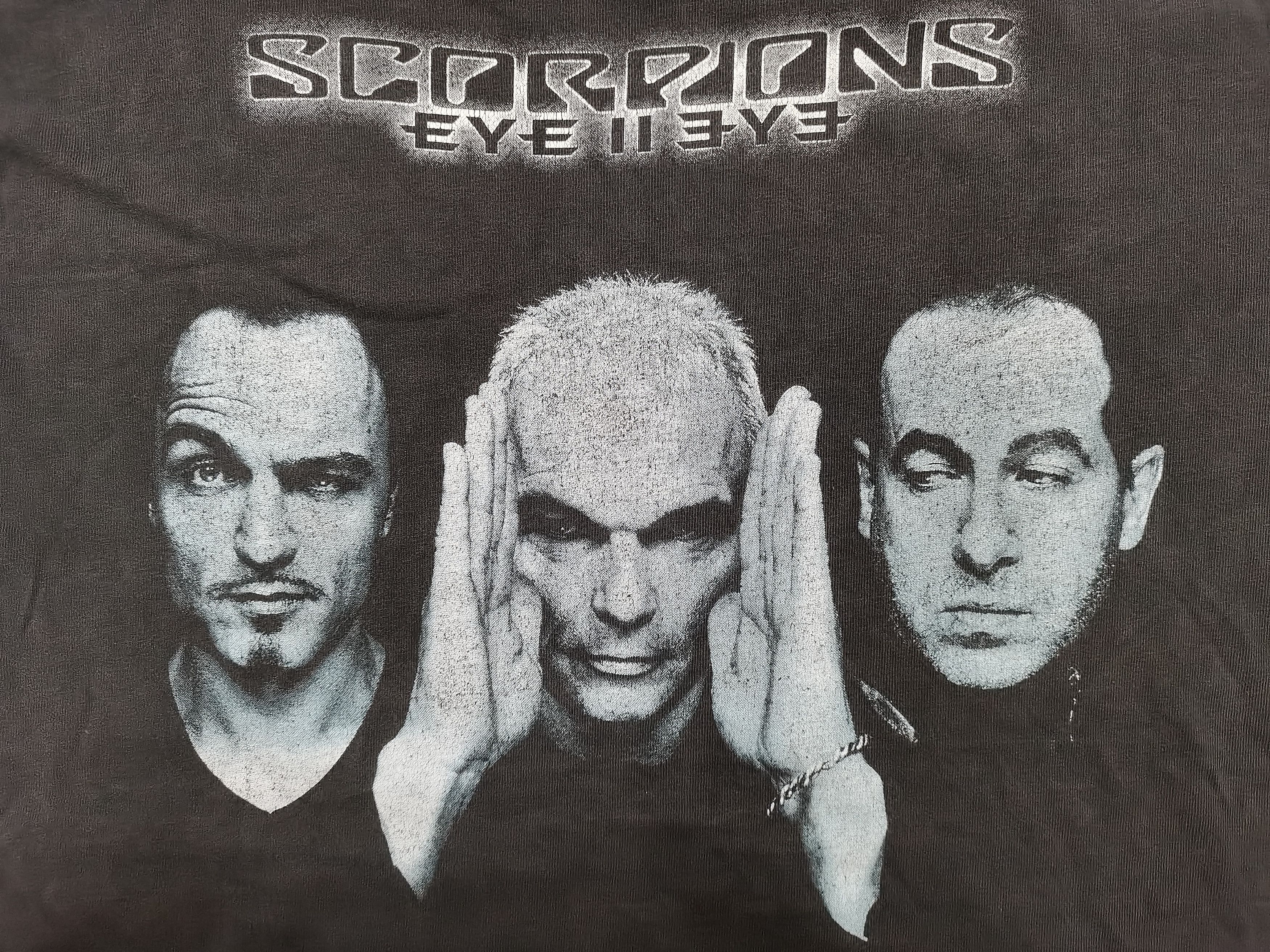 Band Tees × Vintage SCORPION EYE TO EYE SHIRT Size US L / EU 52-54 / 3 - 1 Thumbnail