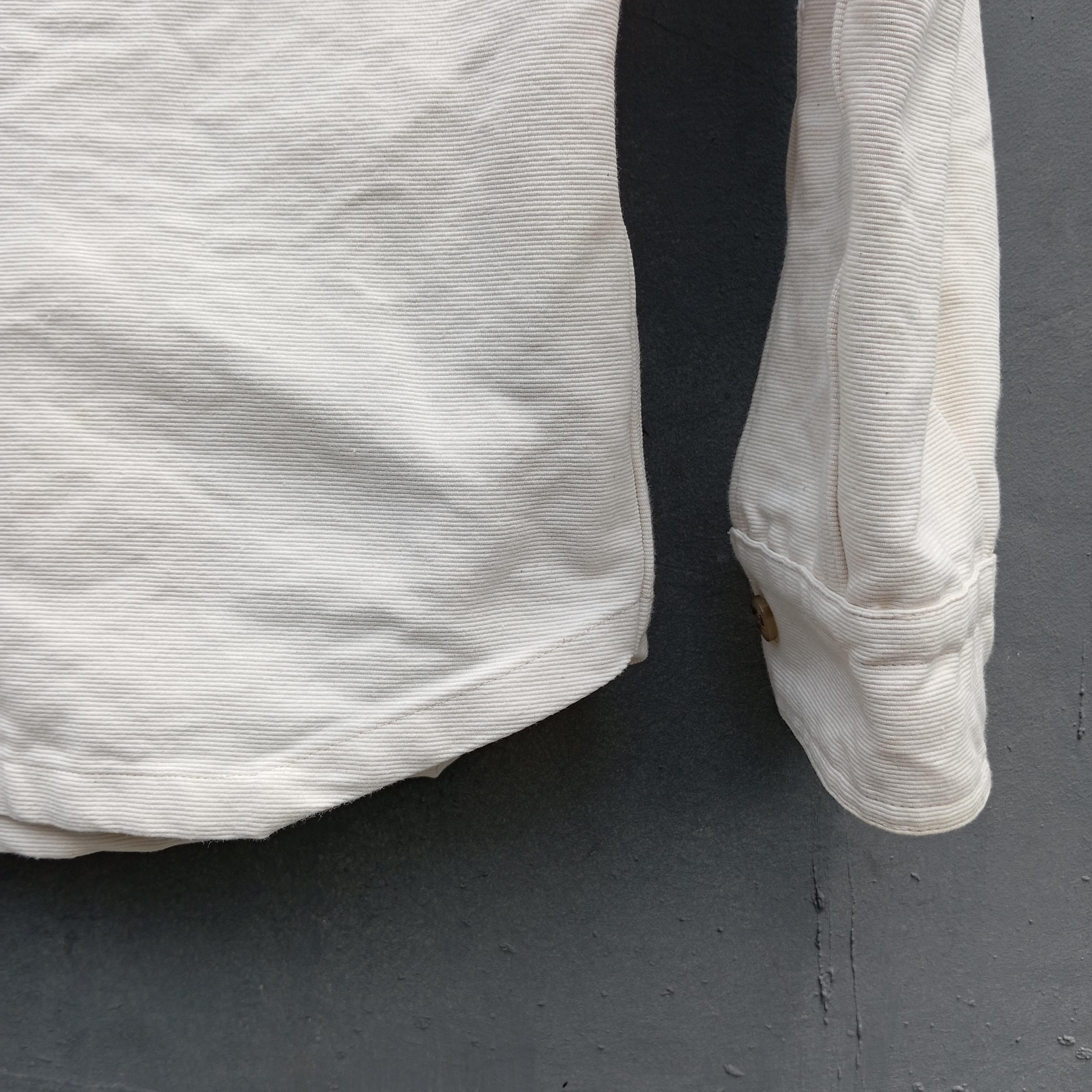 Rick Owens Rick Owens SS18 DIRT heavy cotton workshirts, white ivory Size US M / EU 48-50 / 2 - 8 Thumbnail