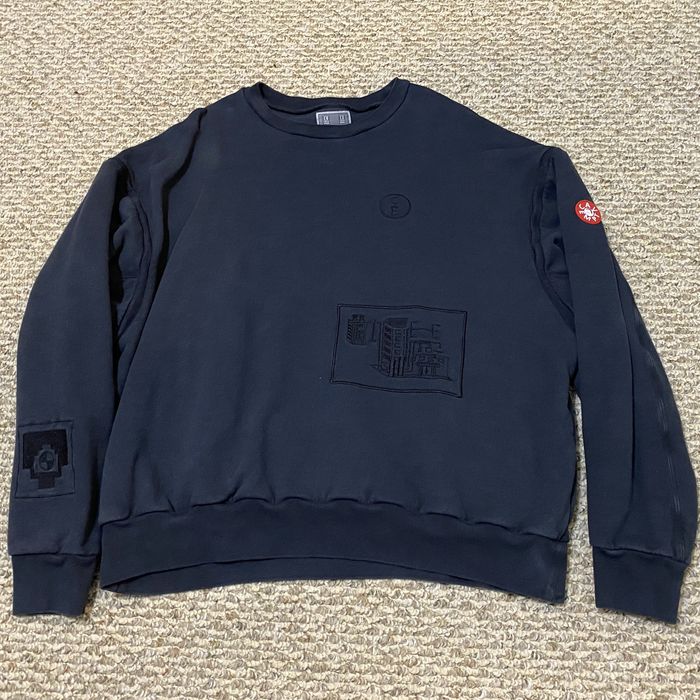 Cav Empt Overdye Double Face Crew Neck | Grailed