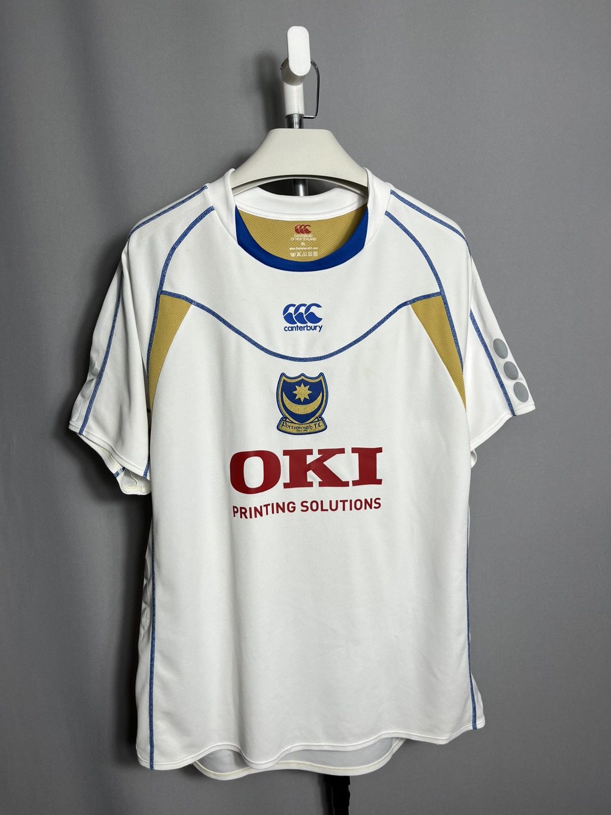 Canterbury of New Zealand × Sports Specialties × Vintage Canterbury Portsmouth fc 2008 #08 wembley fa cup winners Size US XL / EU 56 / 4 - 2 Thumbnail
