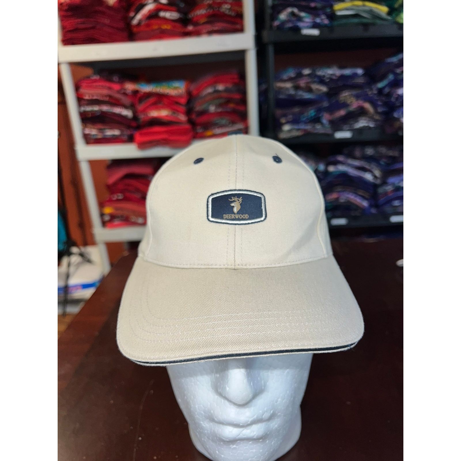 Vintage Deerwood Hat Golf Golfing Ahead Professional Brown Hat Cap Size ONE SIZE - 1 Thumbnail