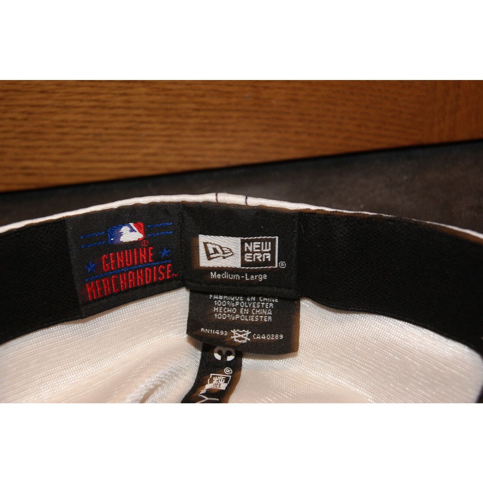 New Era Chicago Cubs Stitching 3 Logos New Era M/L 39Thirty Hat Cap Size ONE SIZE - 7 Thumbnail