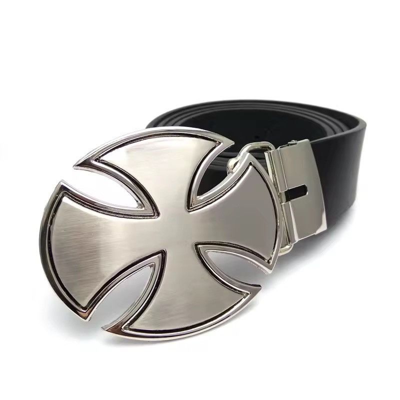 Other Cross Gothic Punk Metal Belt Buckle Size ONE SIZE - 2 Thumbnail