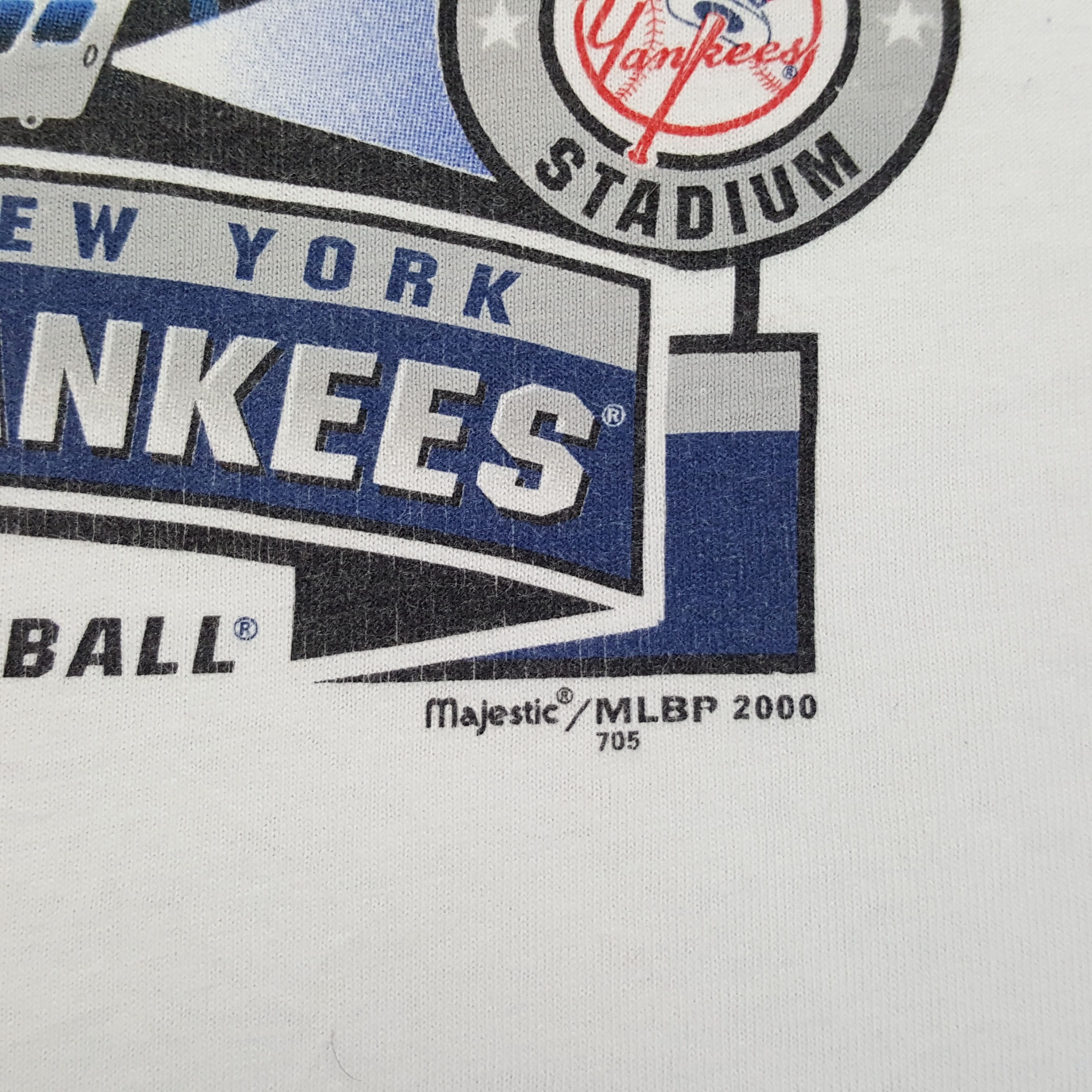 MLB × New York Yankees × Vintage Vintage New York Subway Series Major League Baseball T-shirt Size US XL / EU 56 / 4 - 3 Thumbnail