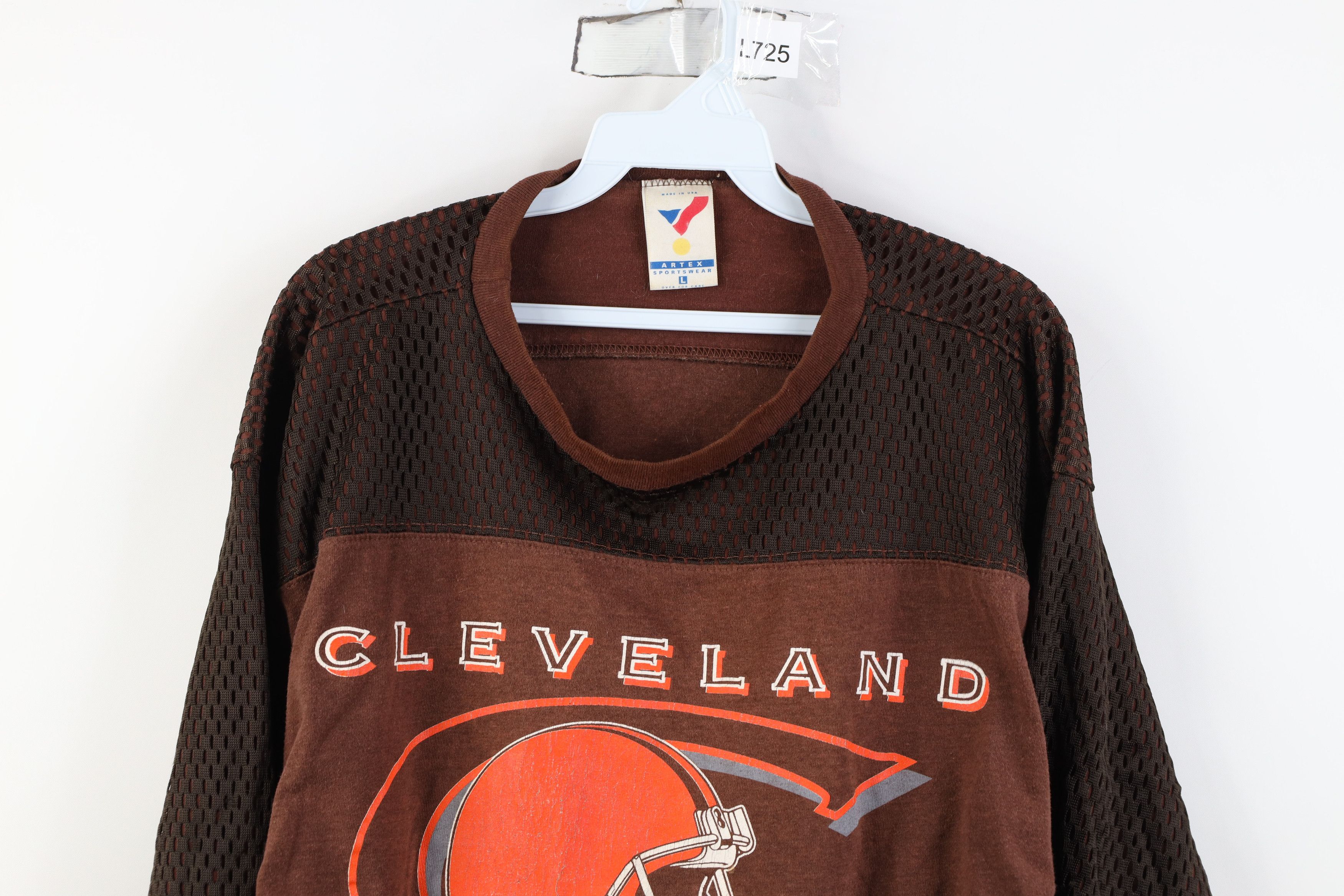 Vintage Vintage 90s Cleveland Browns Football Jersey T-Shirt USA Size US L / EU 52-54 / 3 - 2 Thumbnail