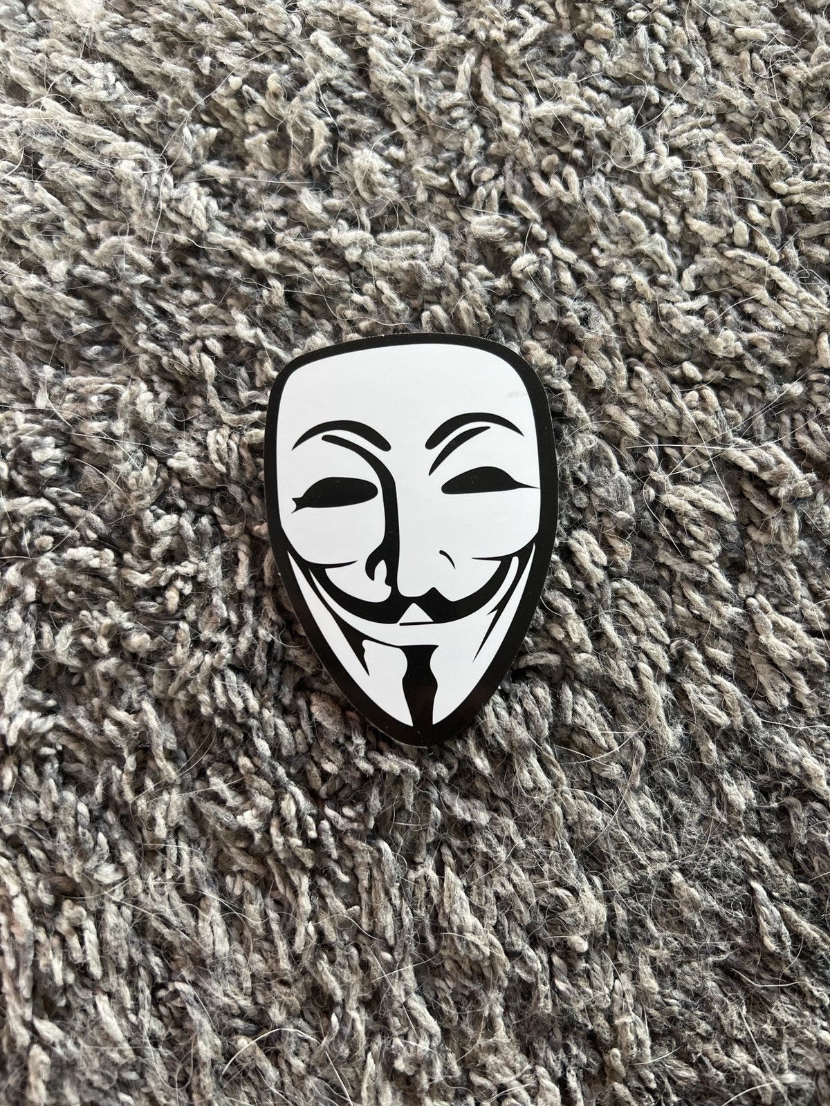 Other V For Vendetta Guy Fawkes Mask Sticker Size ONE SIZE - 1 Thumbnail