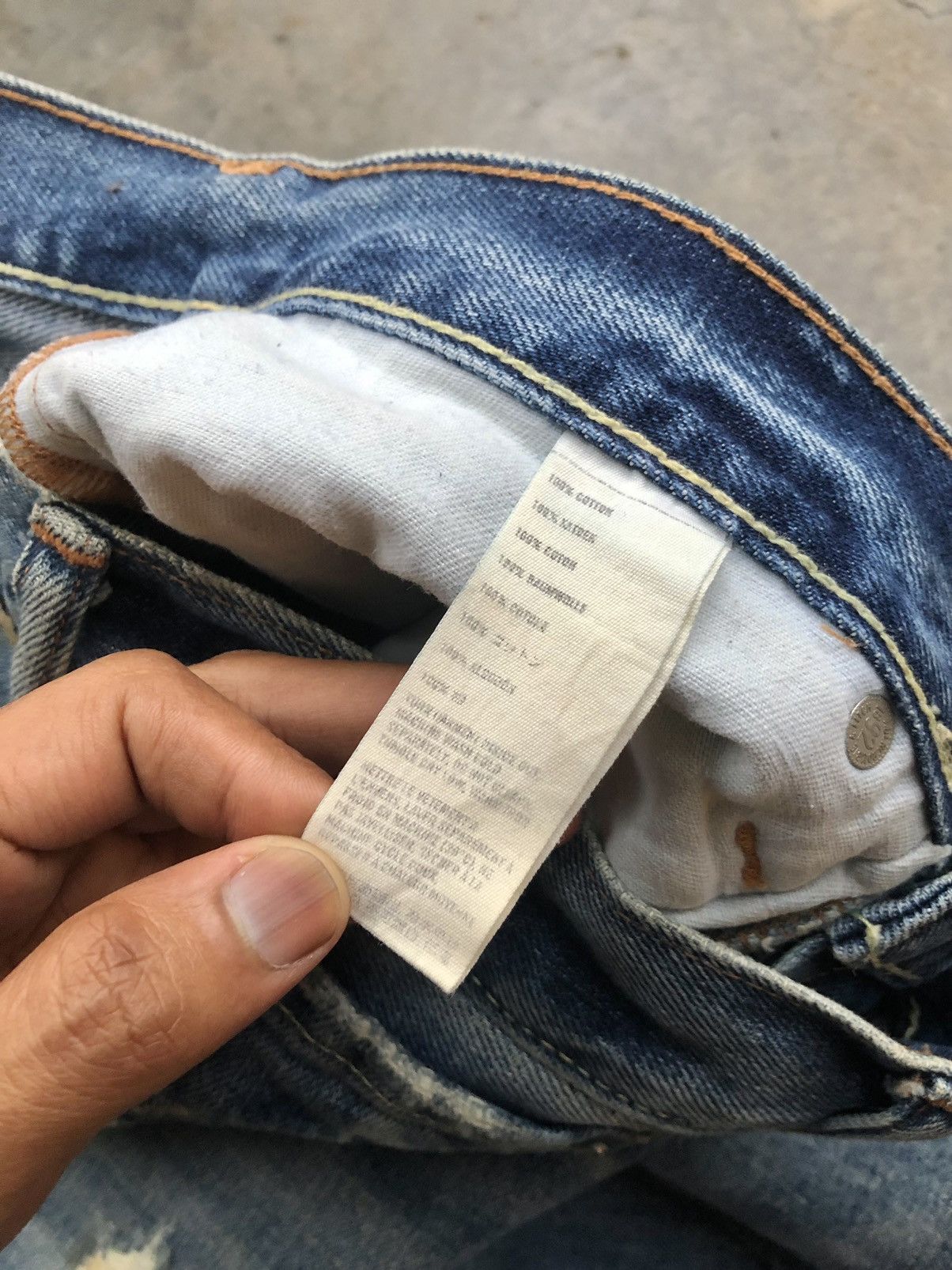 Abercrombie & Fitch BOOTCUT FLARED A&F DISTRESSED DENIM Size US 31 - 4 Thumbnail