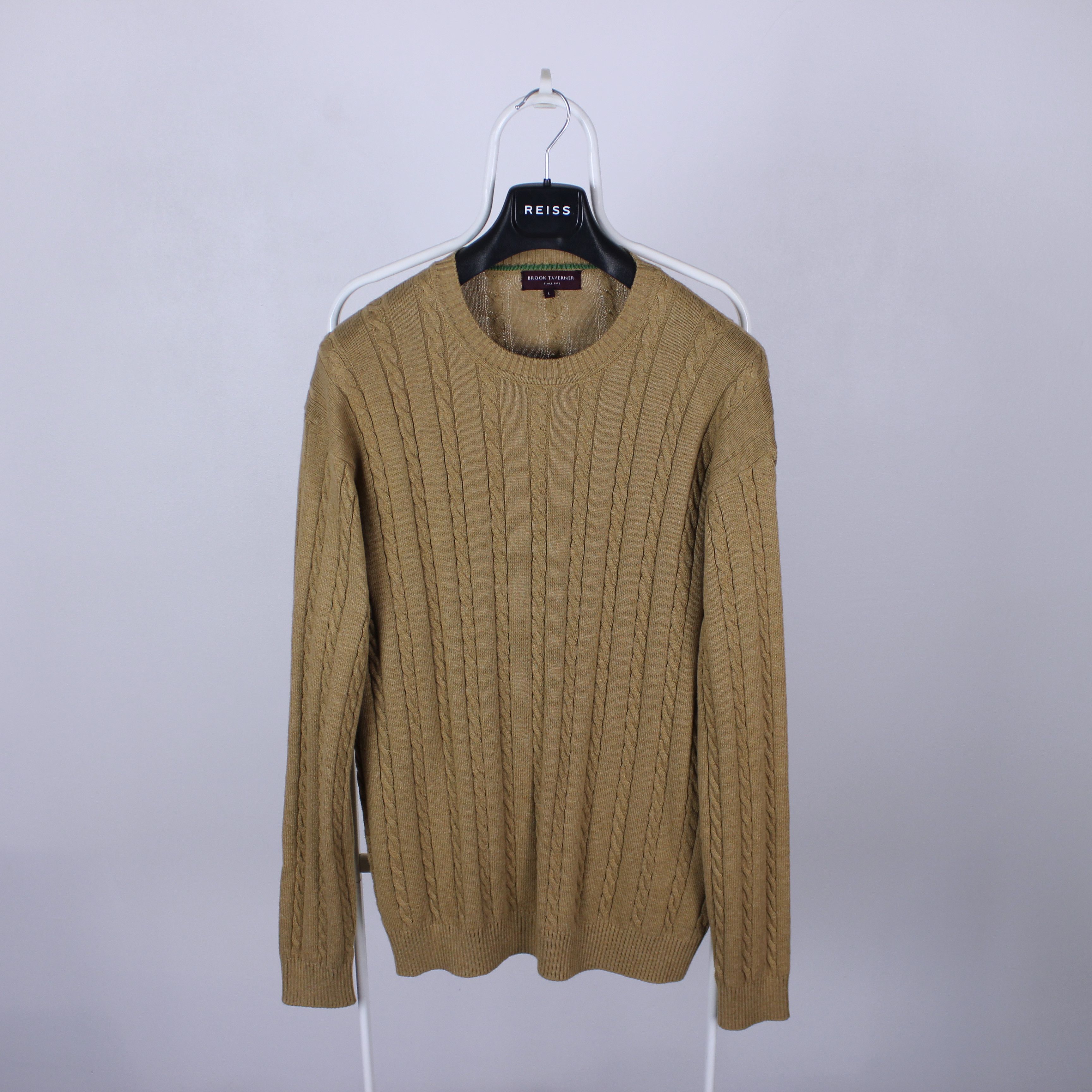 Vintage Brook Taverner sweater knitwear cotton cashmere L XL Size US L / EU 52-54 / 3 - 3 Thumbnail