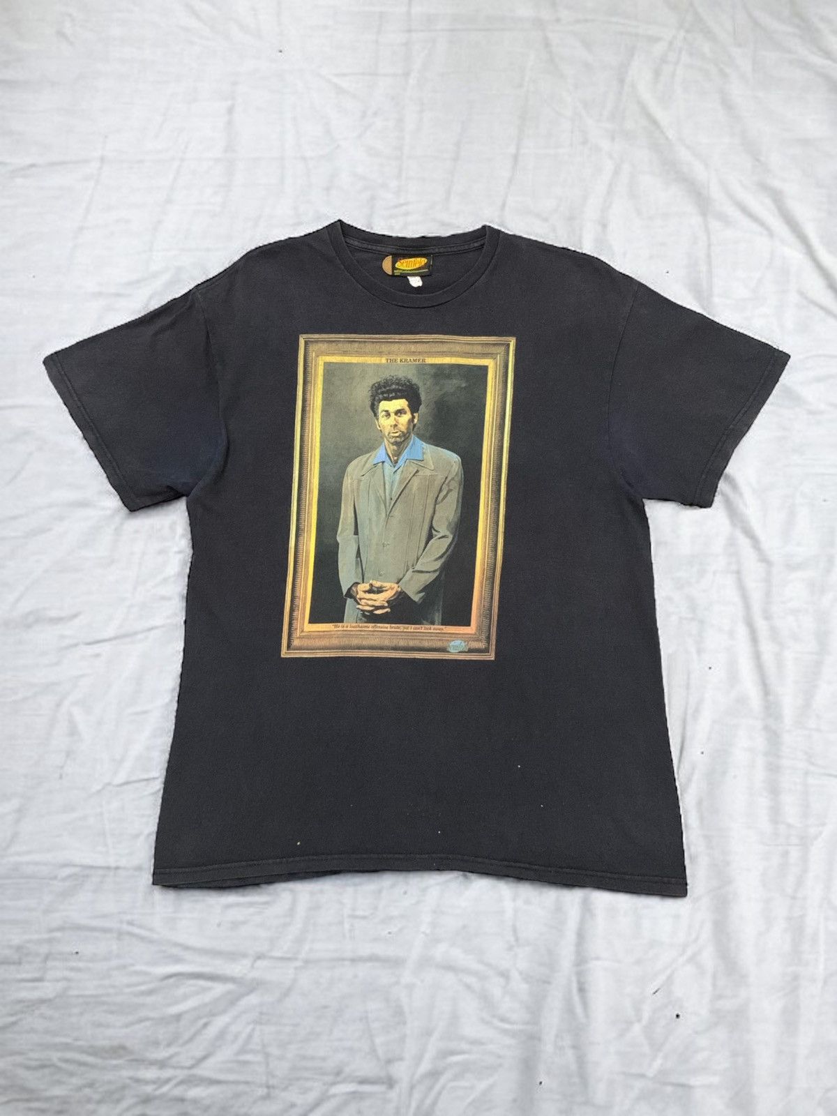 Ripple Junction × Vintage Vintage Y2k Seinfeld The Kramer Potrait TV Show Tee Size US L / EU 52-54 / 3 - 1 Thumbnail