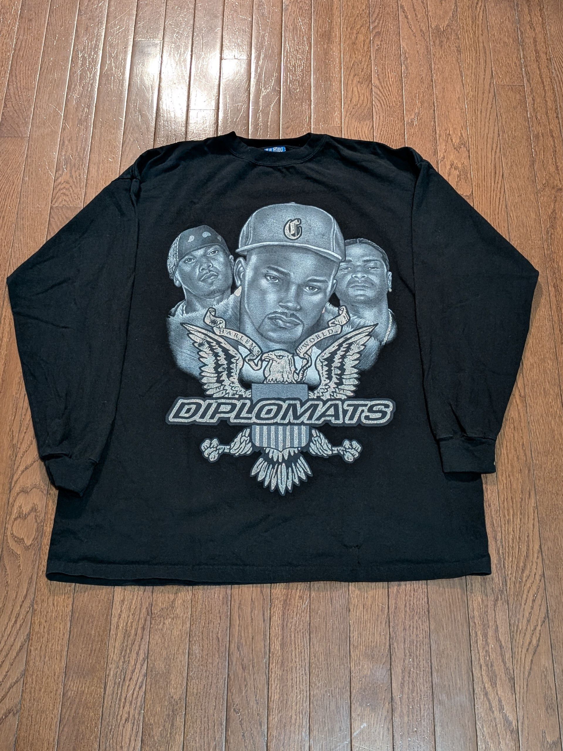 Other Vintage Dipset Diplomats Long Sleeve Rap T Shirt NYC Sz XL Size US XL / EU 56 / 4 - 1 Thumbnail
