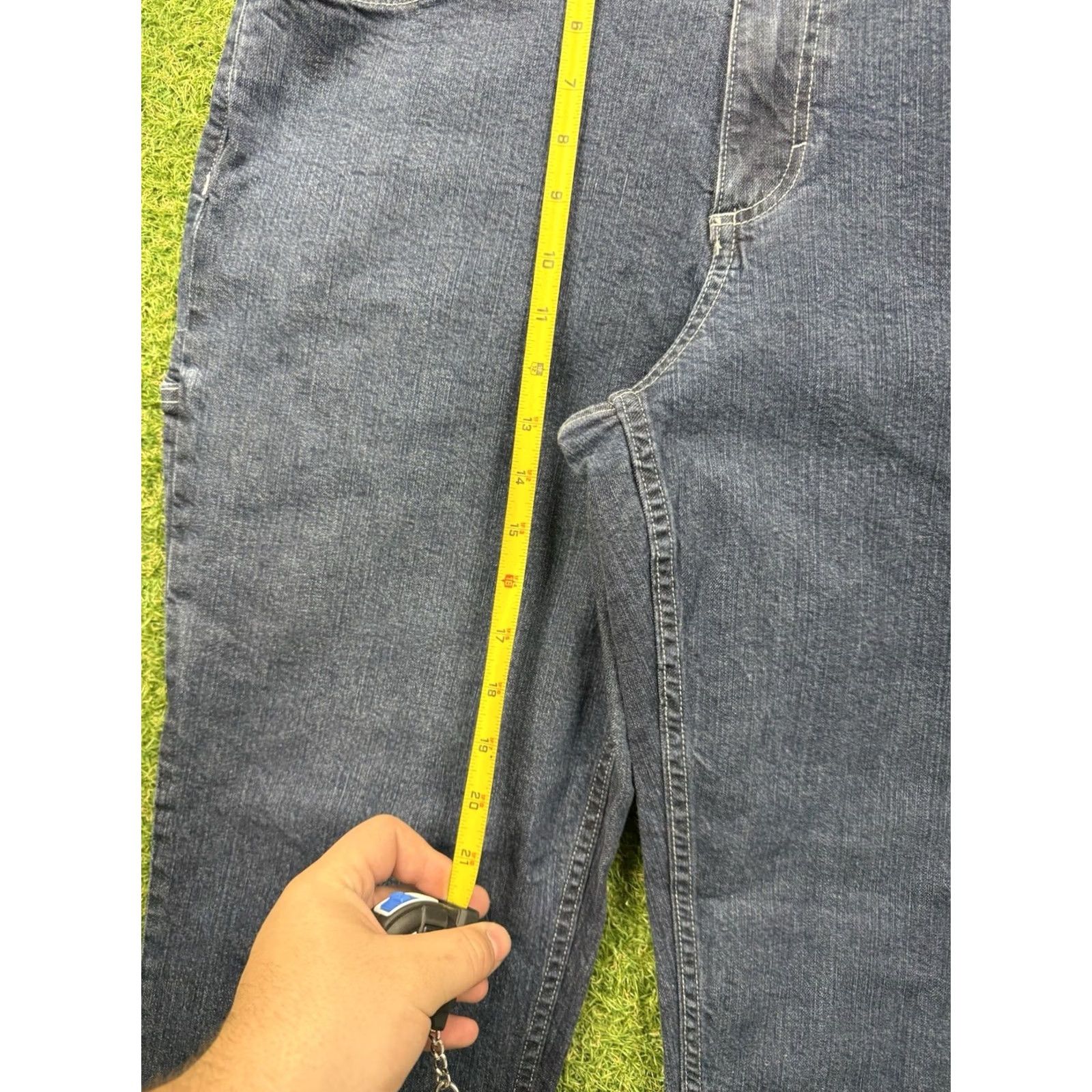 Denime Duluth Jeans Mens 38X30 Standard Fit Dark Wash Denim Workwear Shirt? Size US 38 / EU 54 - 7 Thumbnail