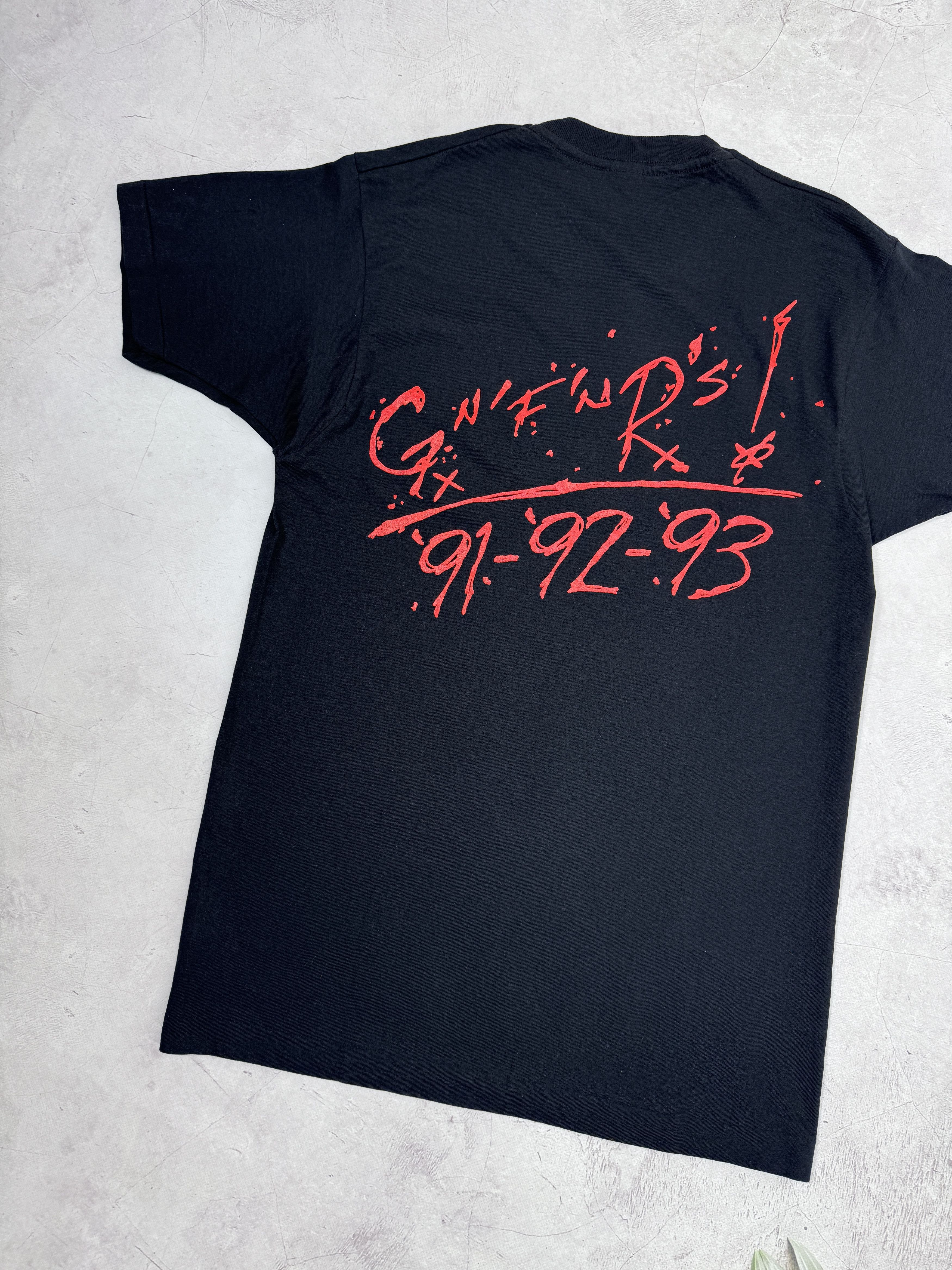 Guns N' Roses Vintage Guns N Roses T-Shirt Use Your Illusion 91/92/93 Size US M / EU 48-50 / 2 - 17 Thumbnail
