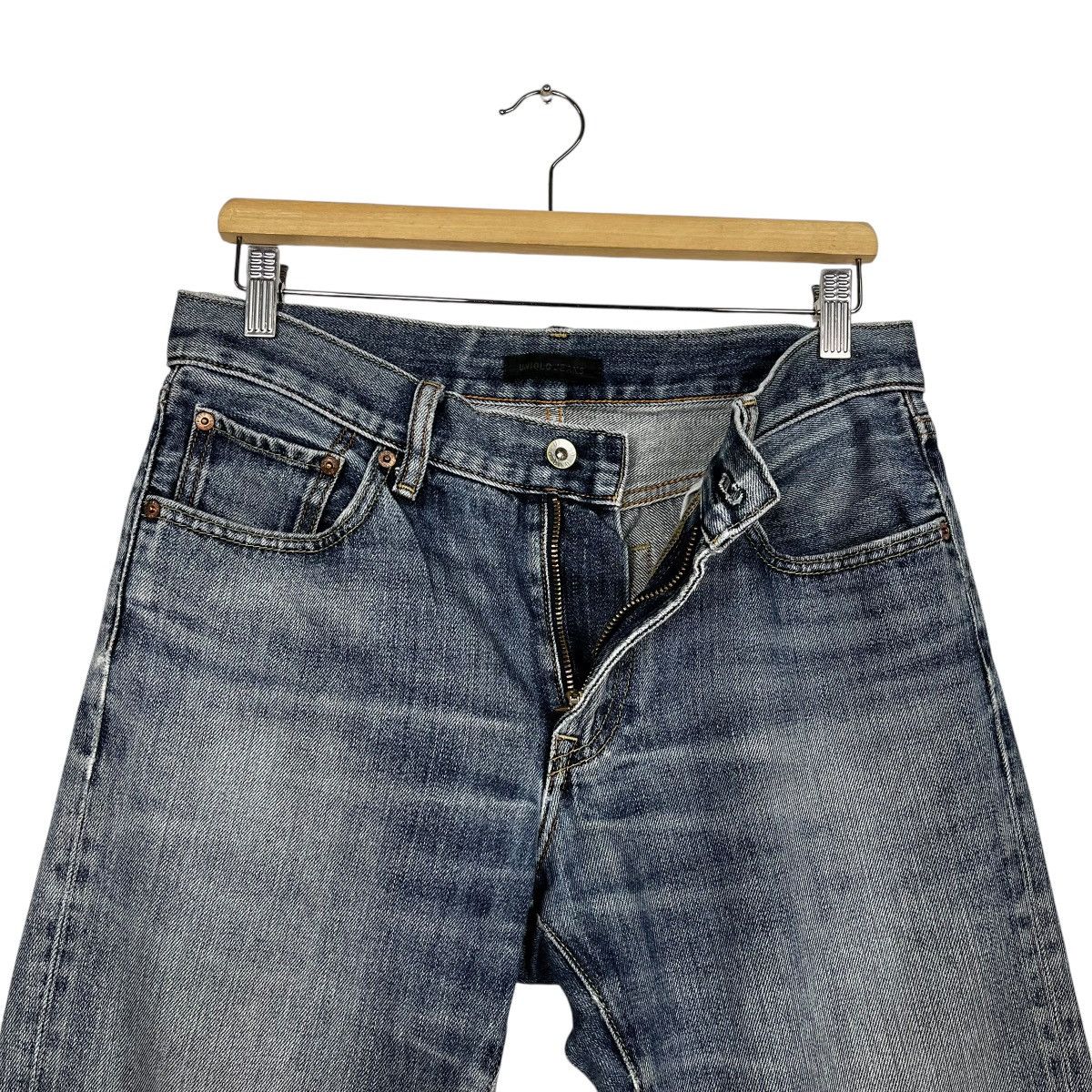 Japanese Brand Vintage Japanese Designer Distressed Denim Size 32" / US 10 / IT 46 - 14 Thumbnail