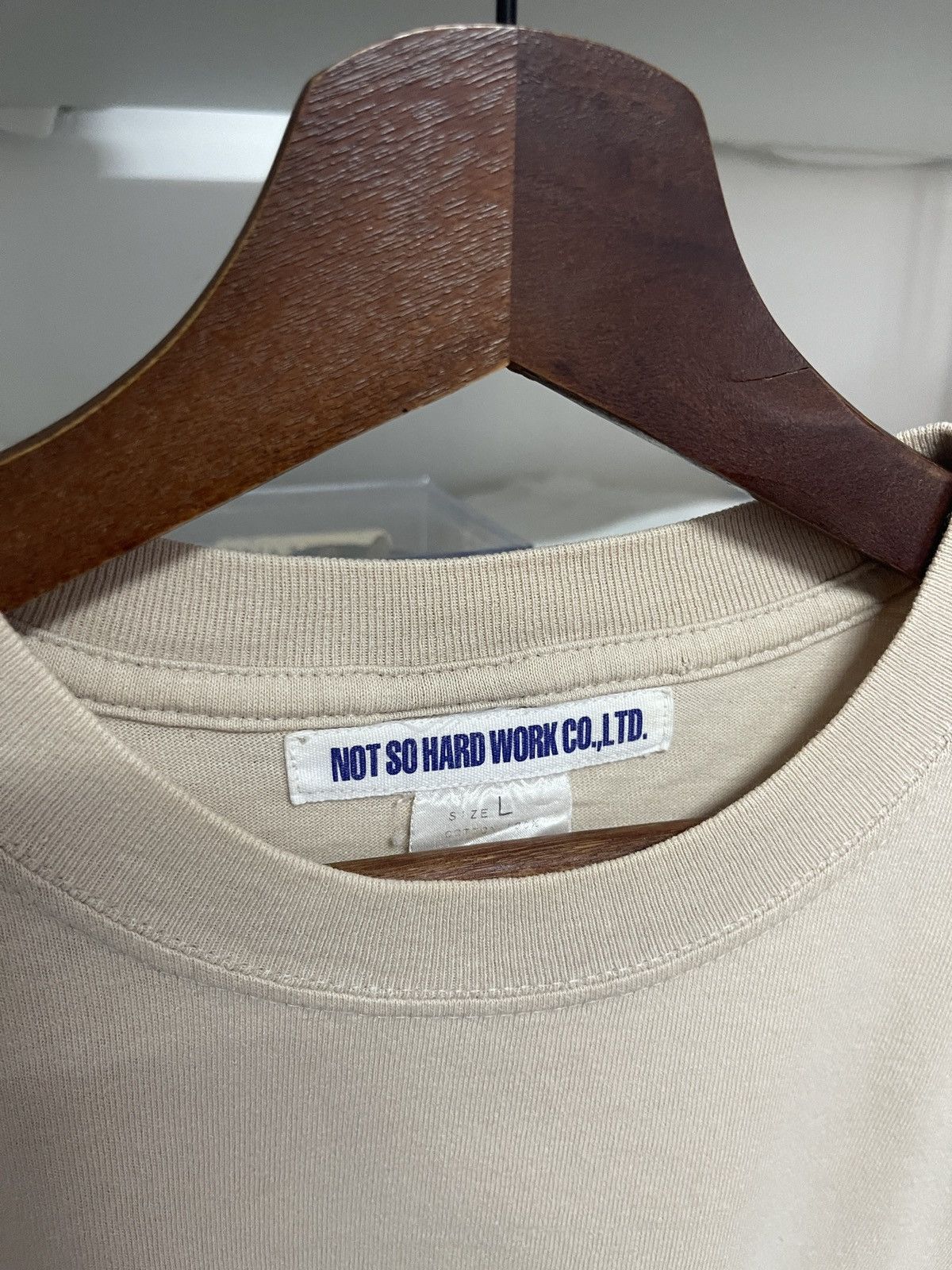 Ts(S) Ts (S) Not so hard work Japan brand Graphic Tee Size US L / EU 52-54 / 3 - 9 Thumbnail