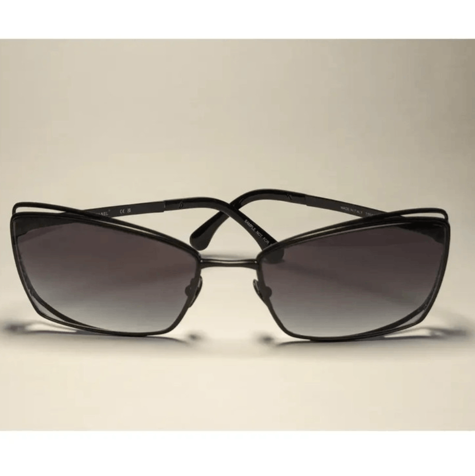 Chanel × Vintage CHANEL SUNGLASSES CC LOGO ICONIC 4017 Mask RI861 Size ONE SIZE - 6 Thumbnail