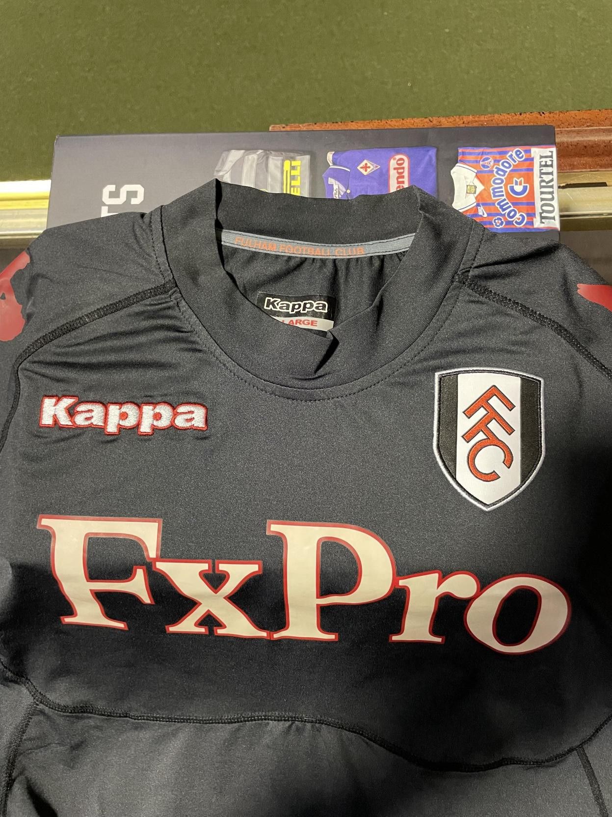 Kappa Fulham 11-12 Away Jersey Size US L / EU 52-54 / 3 - 4 Thumbnail