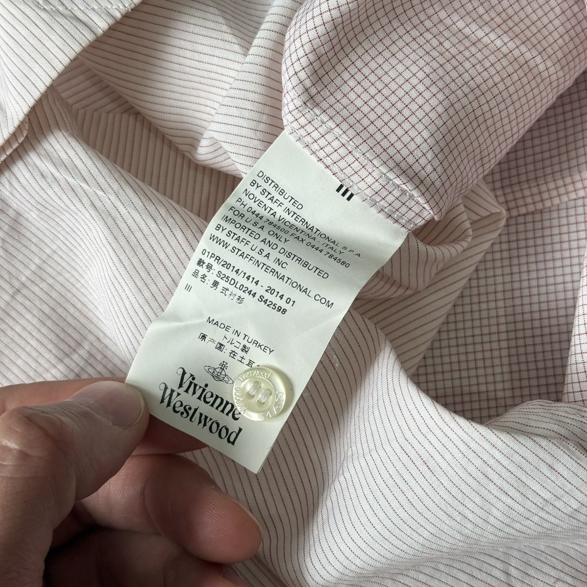 Vivienne Westwood Vivienne Westwood MAN Shirt Button Up Short Sleeve Size US L / EU 52-54 / 3 - 11 Thumbnail