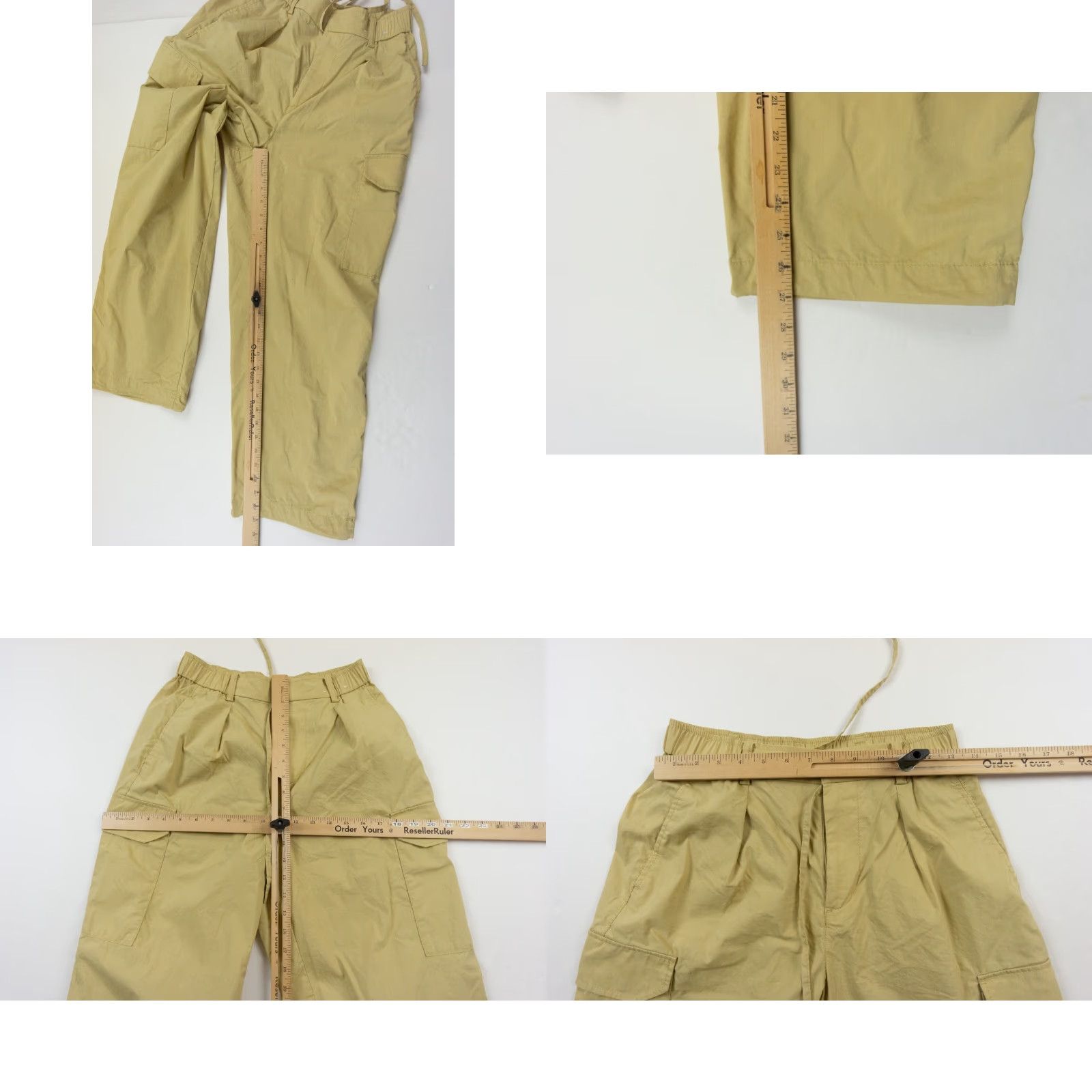 Uniqlo Uniqlo Cargo Pants Womens XS Beige Lightweight Casual Pants Womens Size 26" / US 2 / IT 38 - 8 Thumbnail