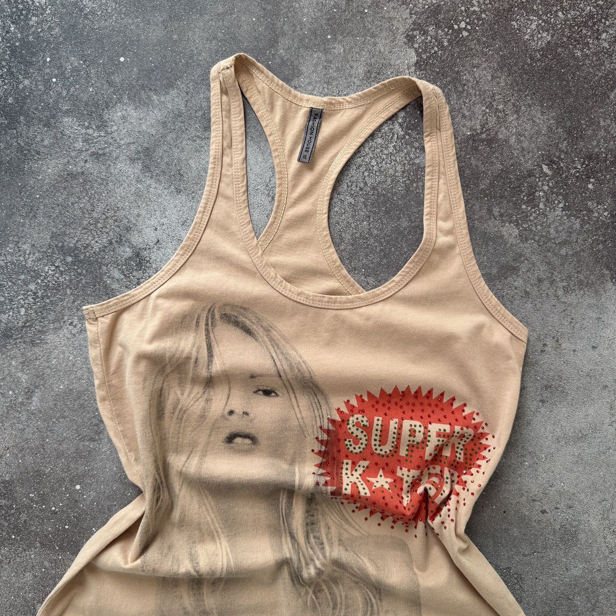 Hysteric Glamour Amazing Vintage Sexy Girl Printed Y2K Glam Tank Top Size L / US 10 / IT 46 - 3 Thumbnail