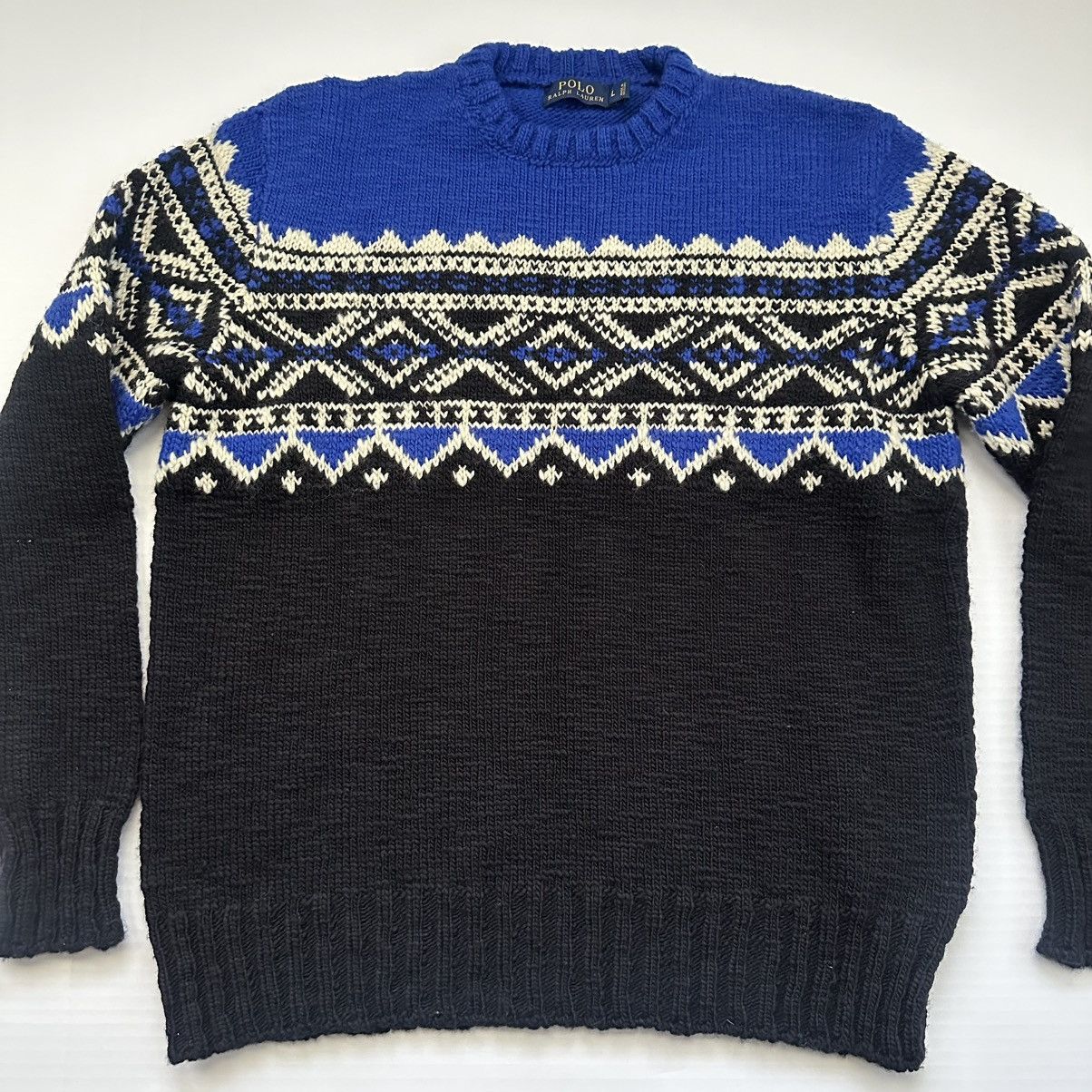 Polo Ralph Lauren Polo Ralph Lauren Fair Isle Merino Wool Sweater Men’s Large Size US L / EU 52-54 / 3 - 3 Thumbnail