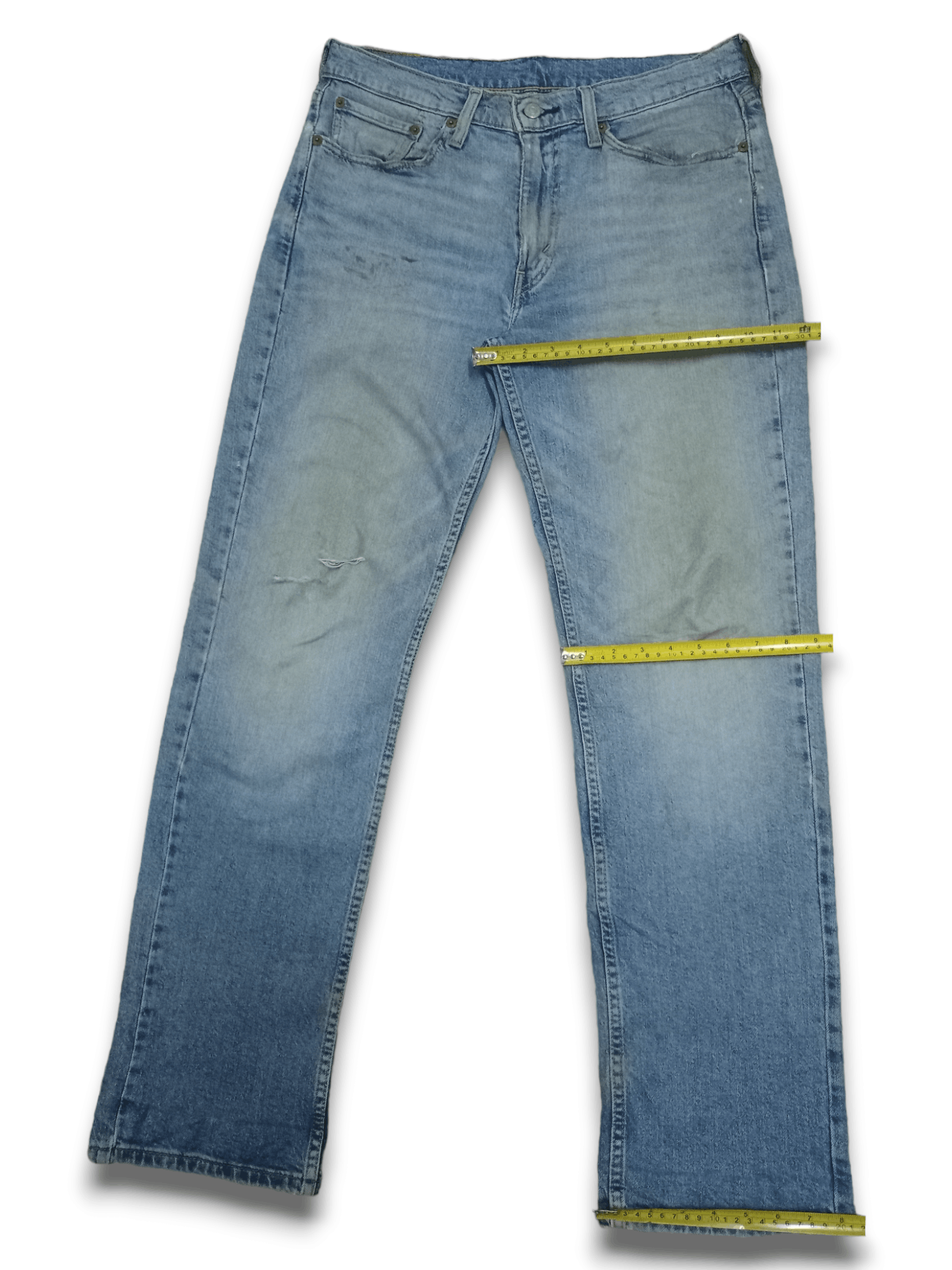 Levi's Vintage Levis 514 Mud Wash Distressed Baggy Jeans 32x31 Size US 32 / EU 48 - 10 Thumbnail