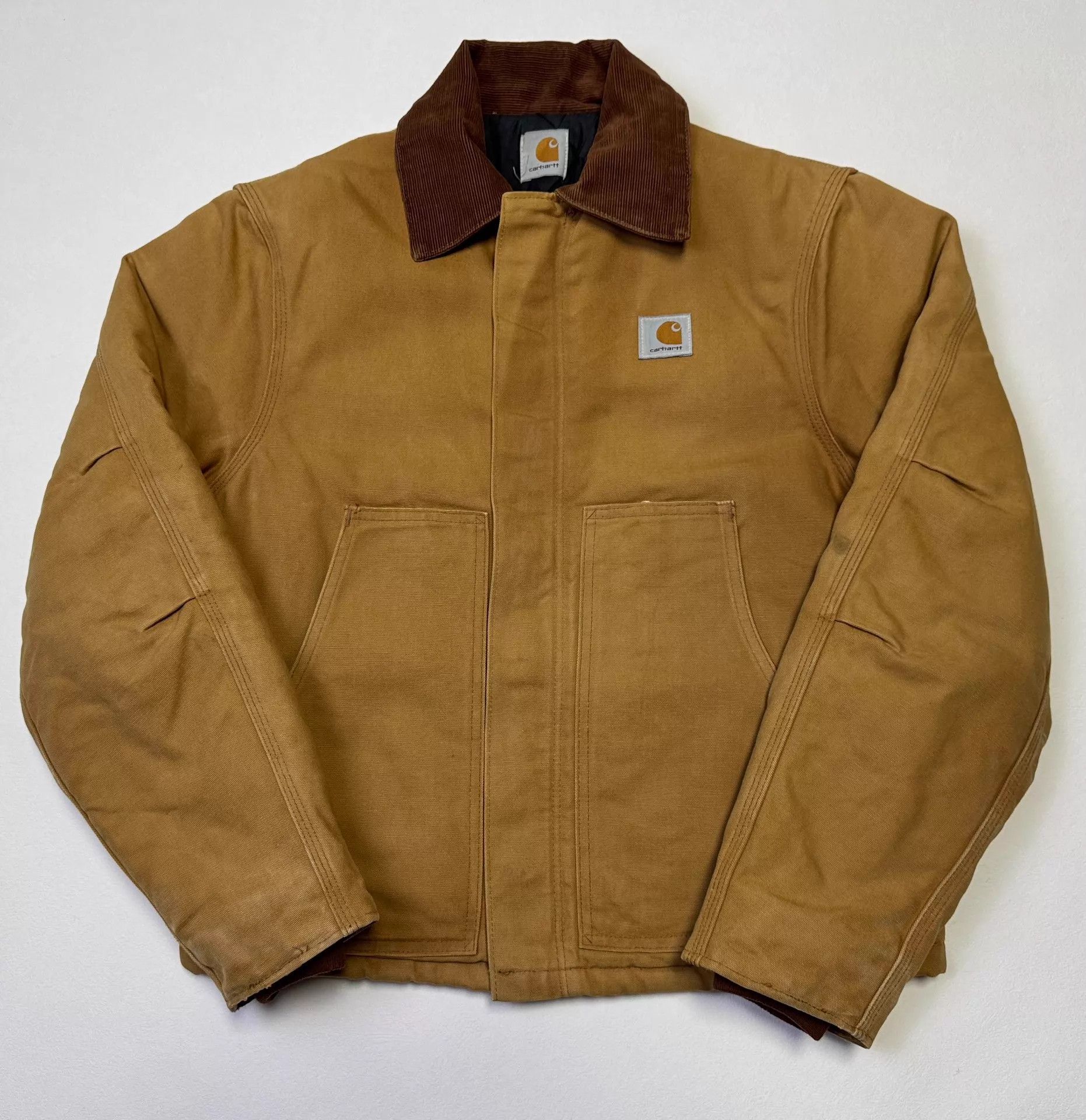 Carhartt Carhartt J02 Vintage Brown S Jacket Size US S / EU 44-46 / 1 - 2 Thumbnail