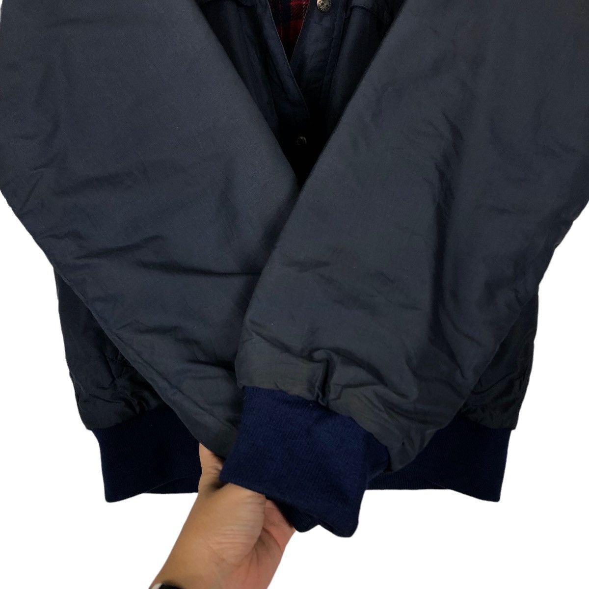 Descente 🔥90’s Vintage Reversible Bomber Jacket Descente Punk Design Size US M / EU 48-50 / 2 - 13 Thumbnail