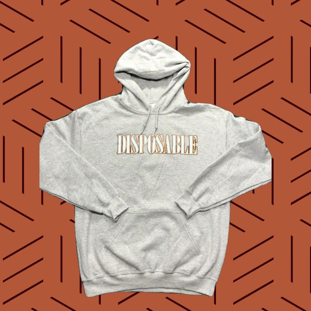 Vintage David's Disposable Hoodie David Dobrik Hoodie Unisex Adult M Gray TikTok YouTube Merchandise Size M / US 6-8 / IT 42-44 - 1 Thumbnail